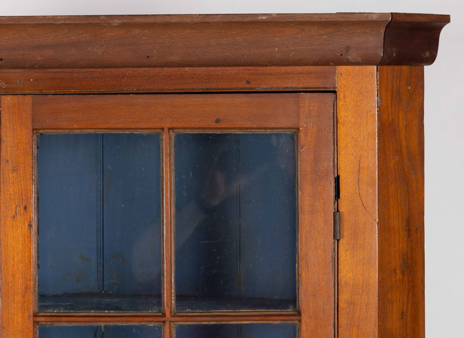 VIRGINIA WALNUT CORNER CUPBOARD - 2