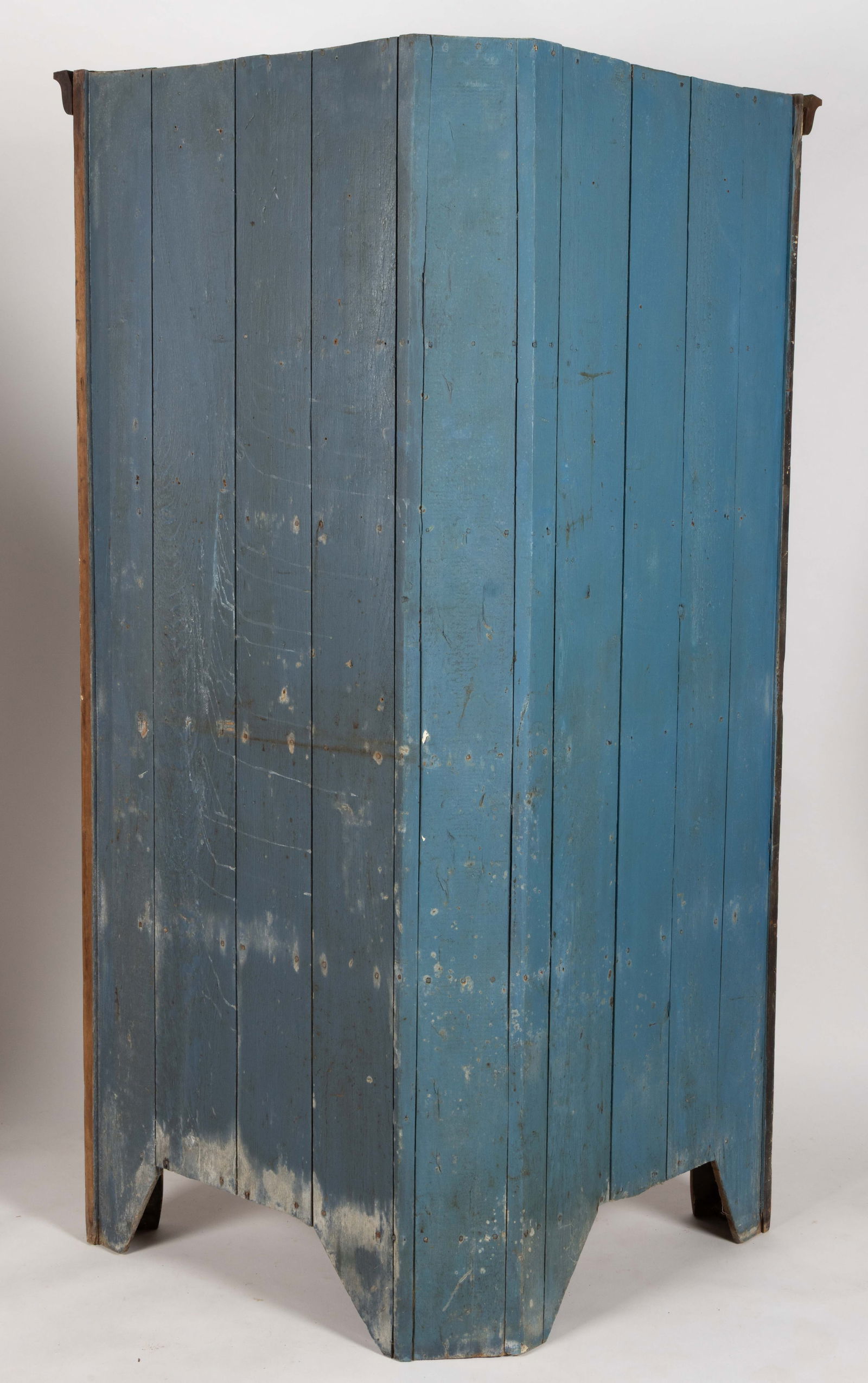 VIRGINIA WALNUT CORNER CUPBOARD - 4