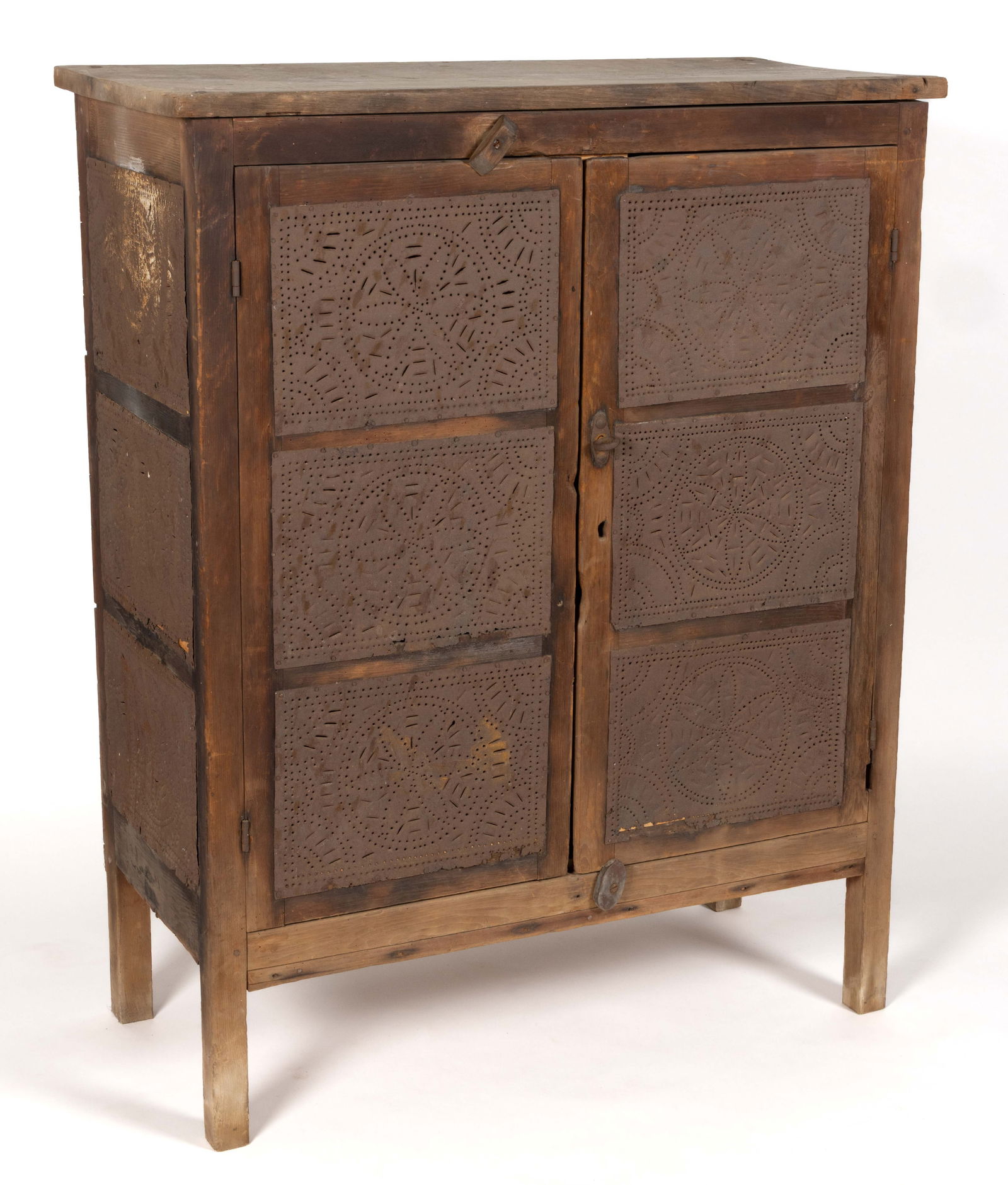 MID-ATLANTIC PUNCHED-TIN-PANELED FOOD / PIE SAFE (1 of 6)