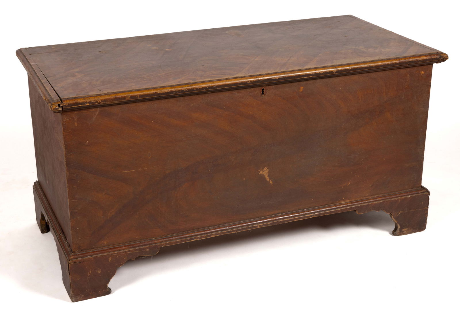 FREDERICK CO., MARYLAND PAINT-DECORATED POPLAR BLANKET CHEST (1 of 7)