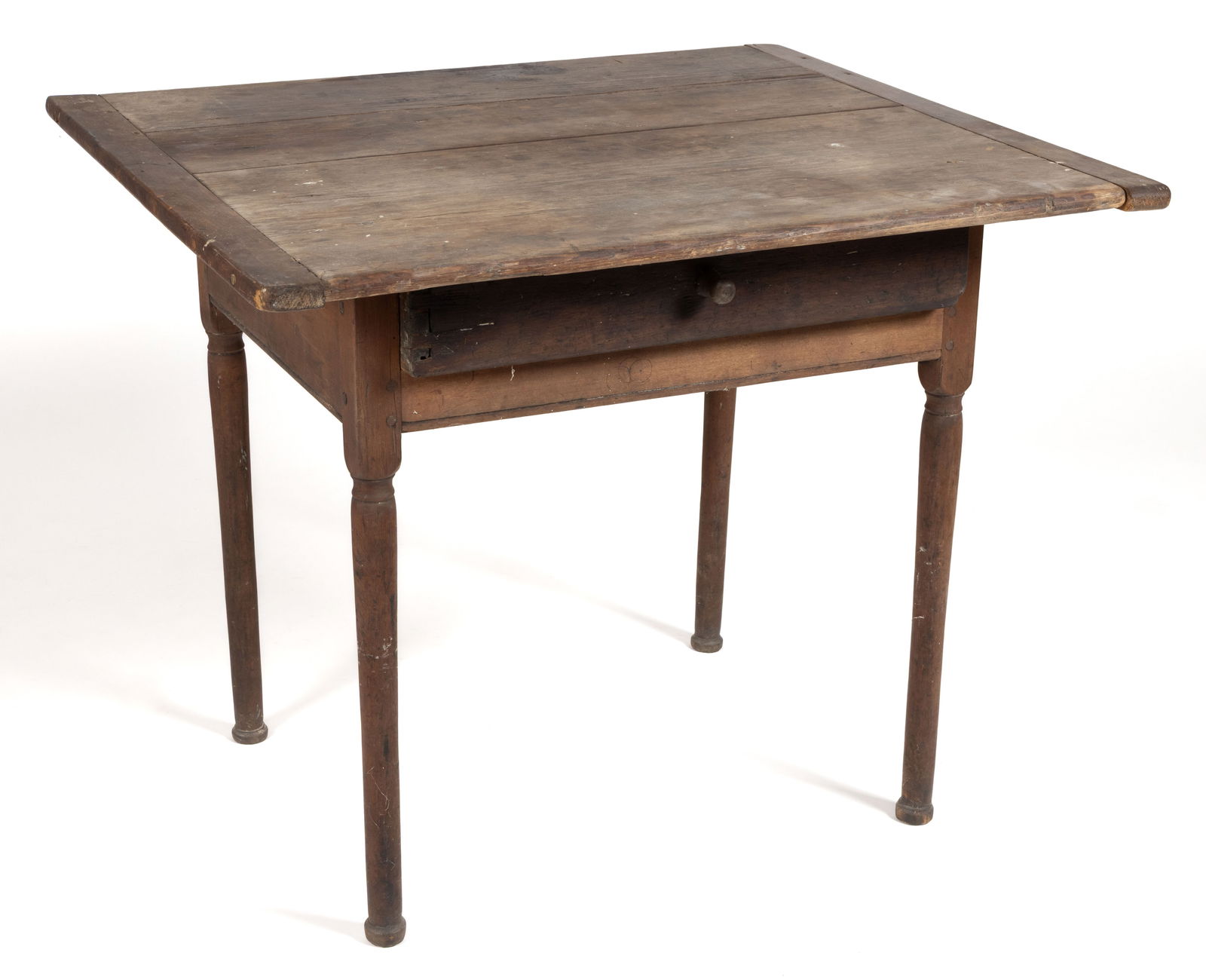 NEW ENGLAND PINE AND POPLAR TAVERN TABLE (1 of 6)