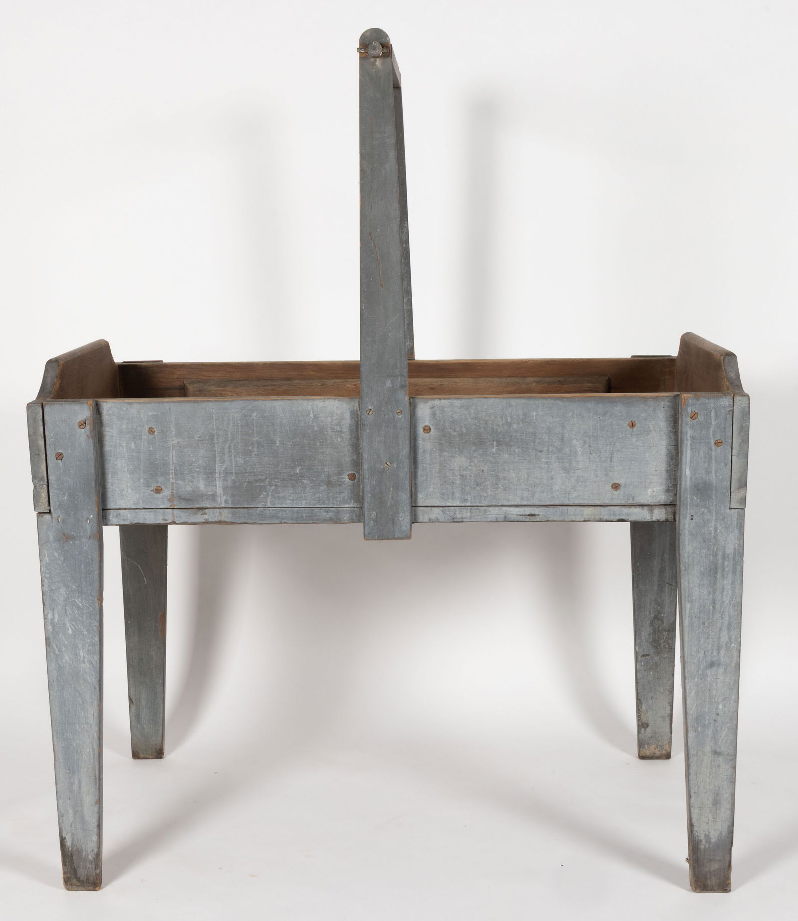 AMERICAN PAINTED PINE WASHING MACHINE / TABLE - 6