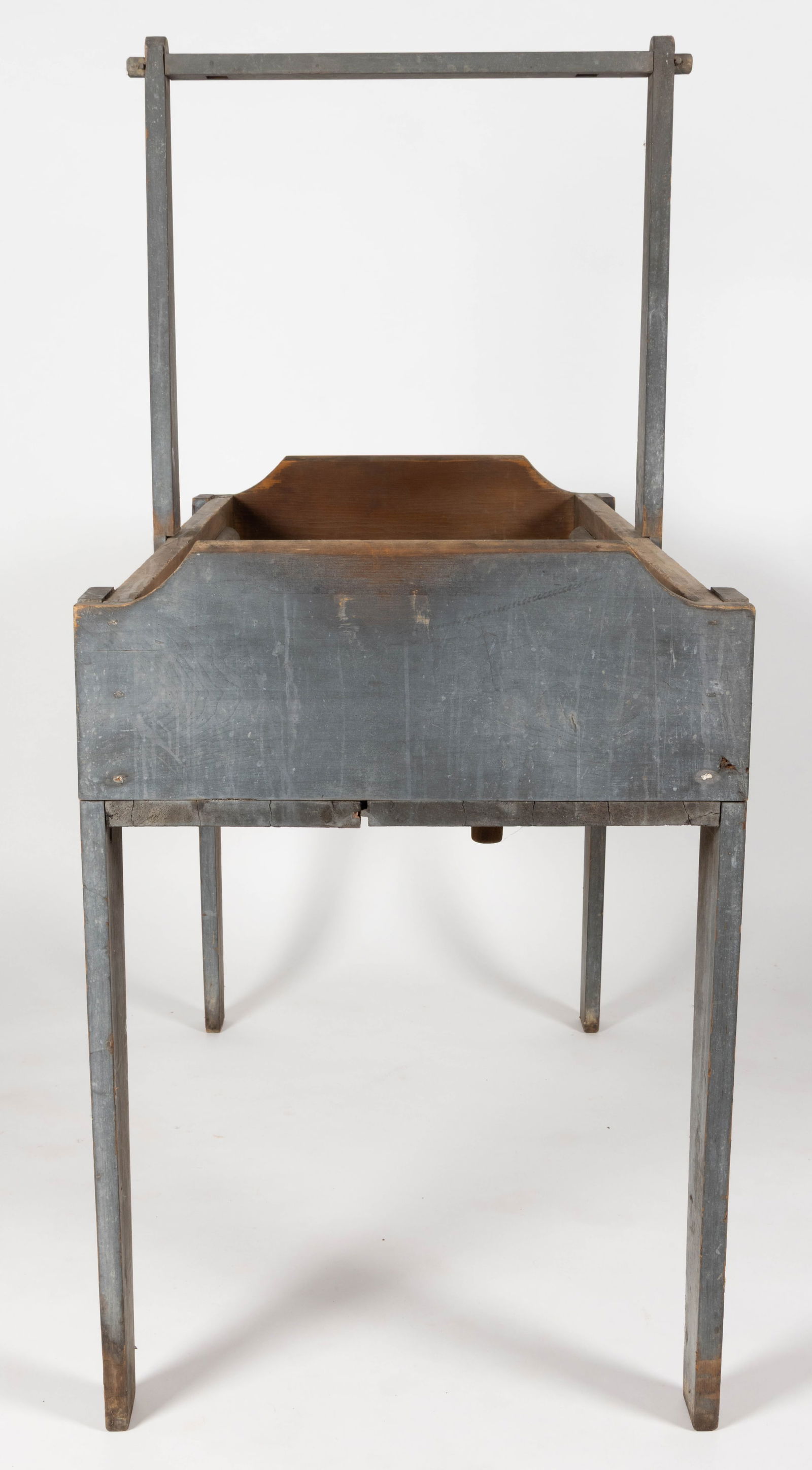 AMERICAN PAINTED PINE WASHING MACHINE / TABLE - 7