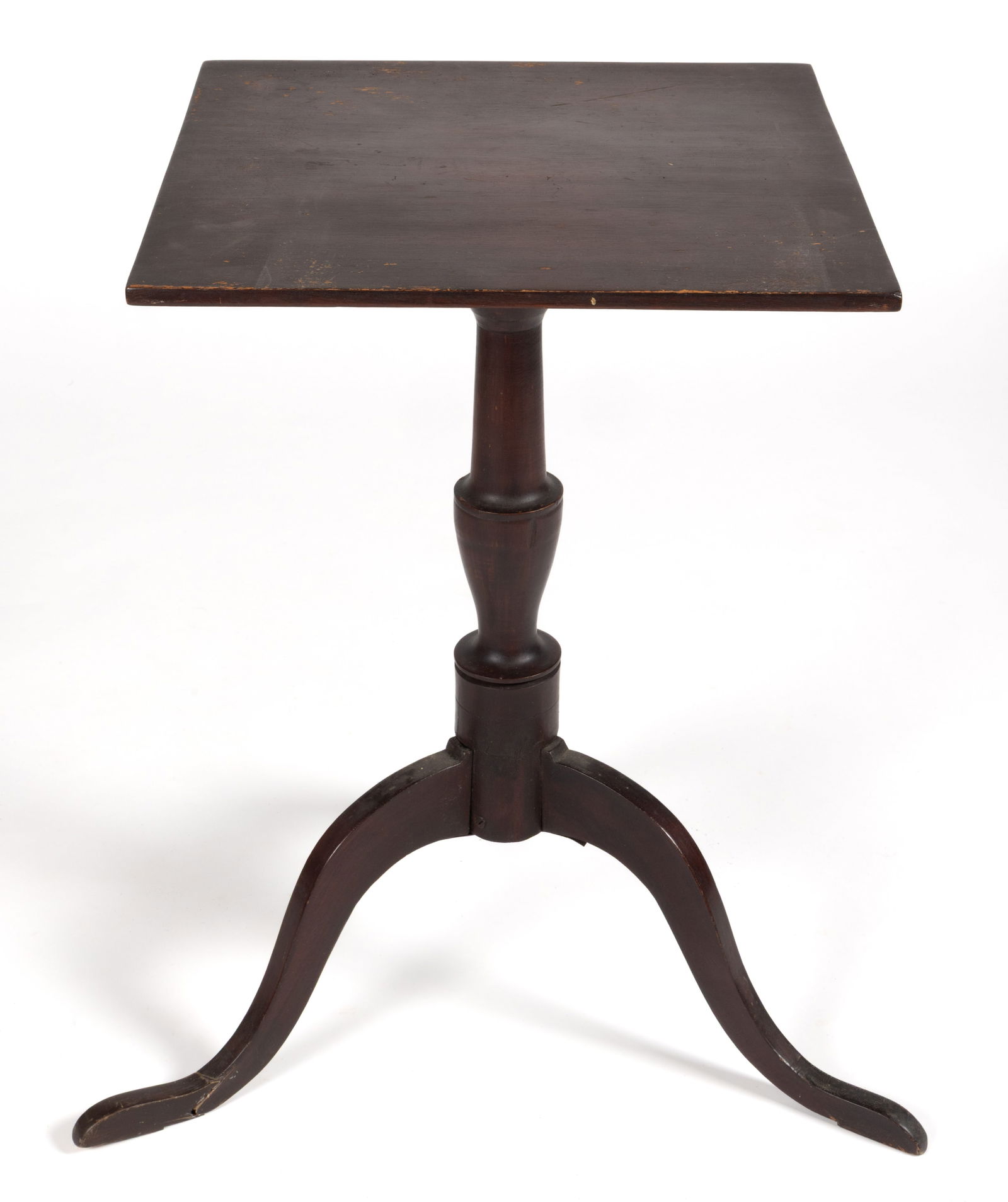 AMERICAN LATE FEDERAL CHERRY STAND TABLE (1 of 5)