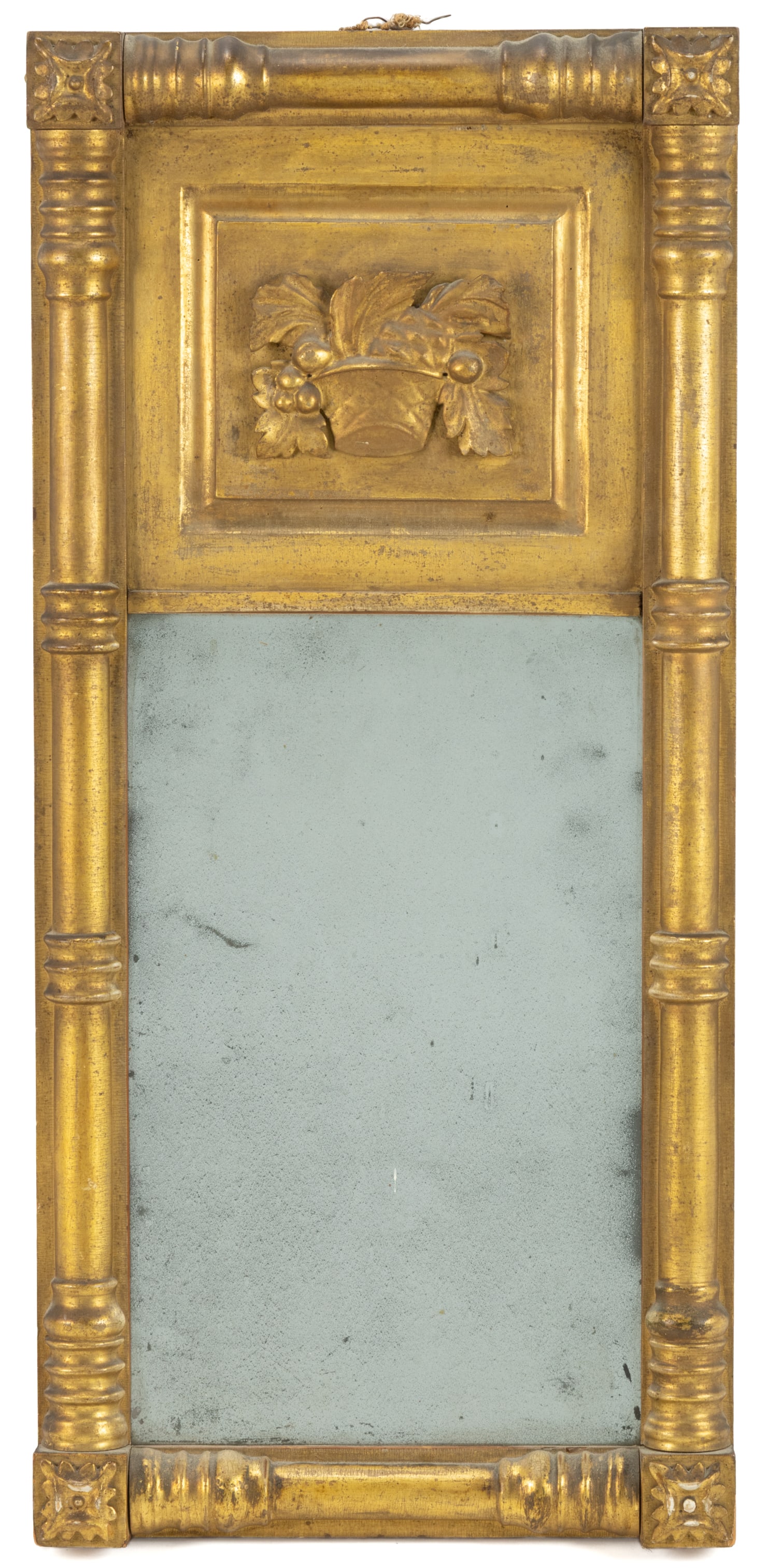 AMERICAN FEDERAL GILT LOOKING GLASS / WALL MIRROR (1 of 2)