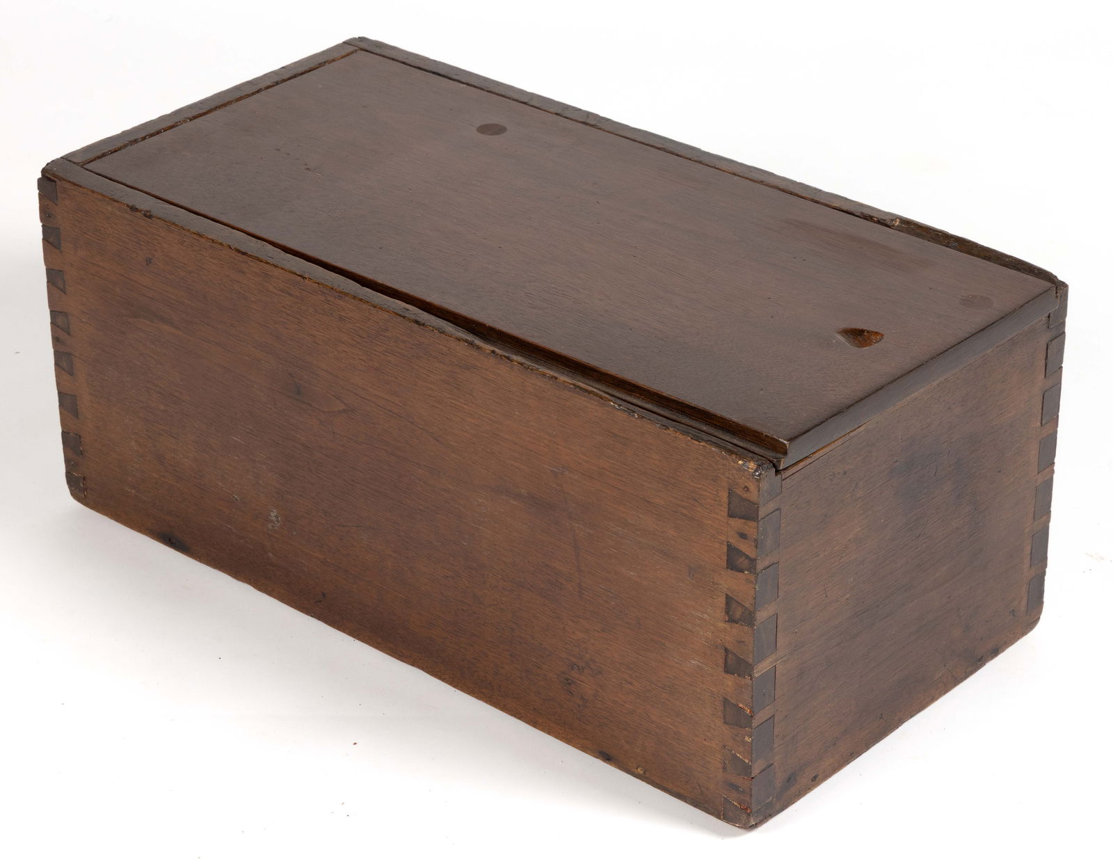 AMERICAN WALNUT LARGE SLIDE-TOP BOX (1 of 4)