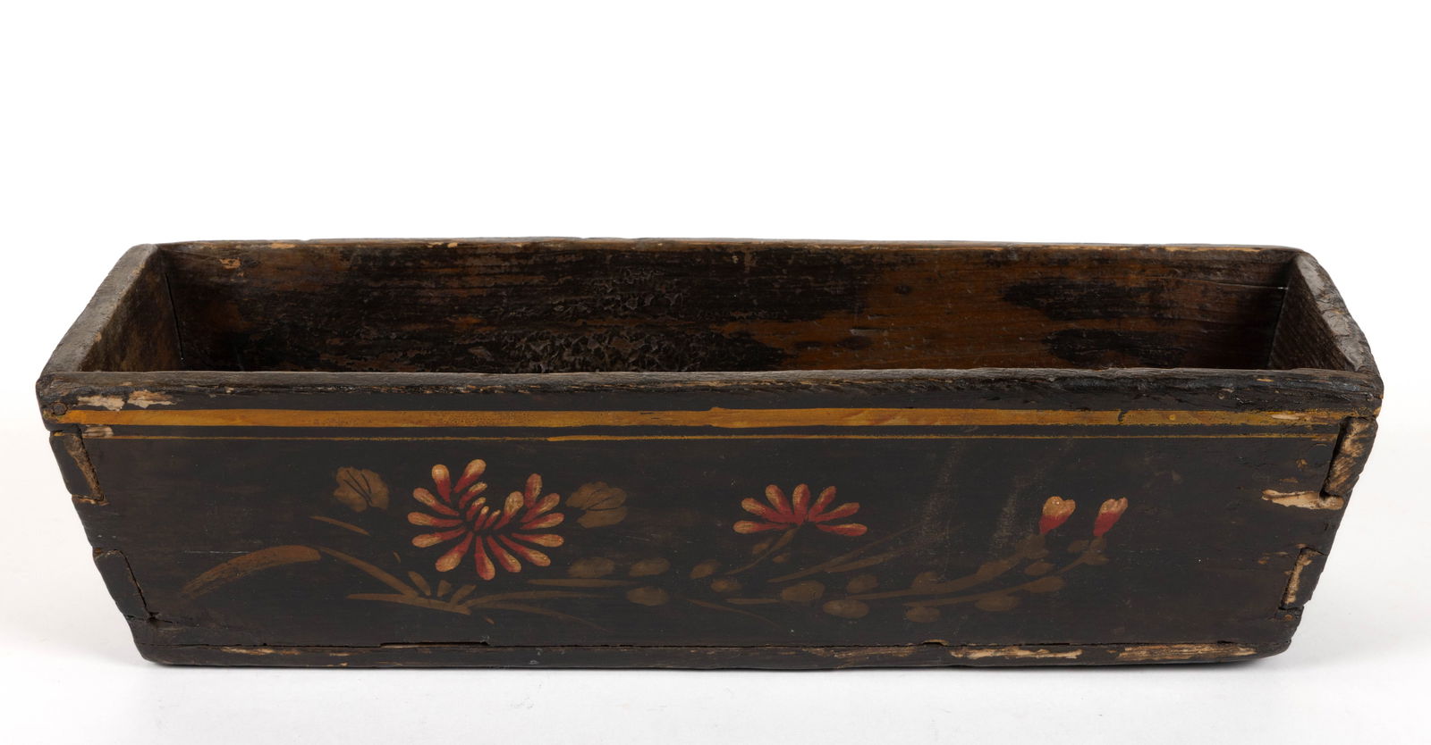 EUROPEAN COUNTRY PAINT-DECORATED TRAY / BOX (1 of 5)