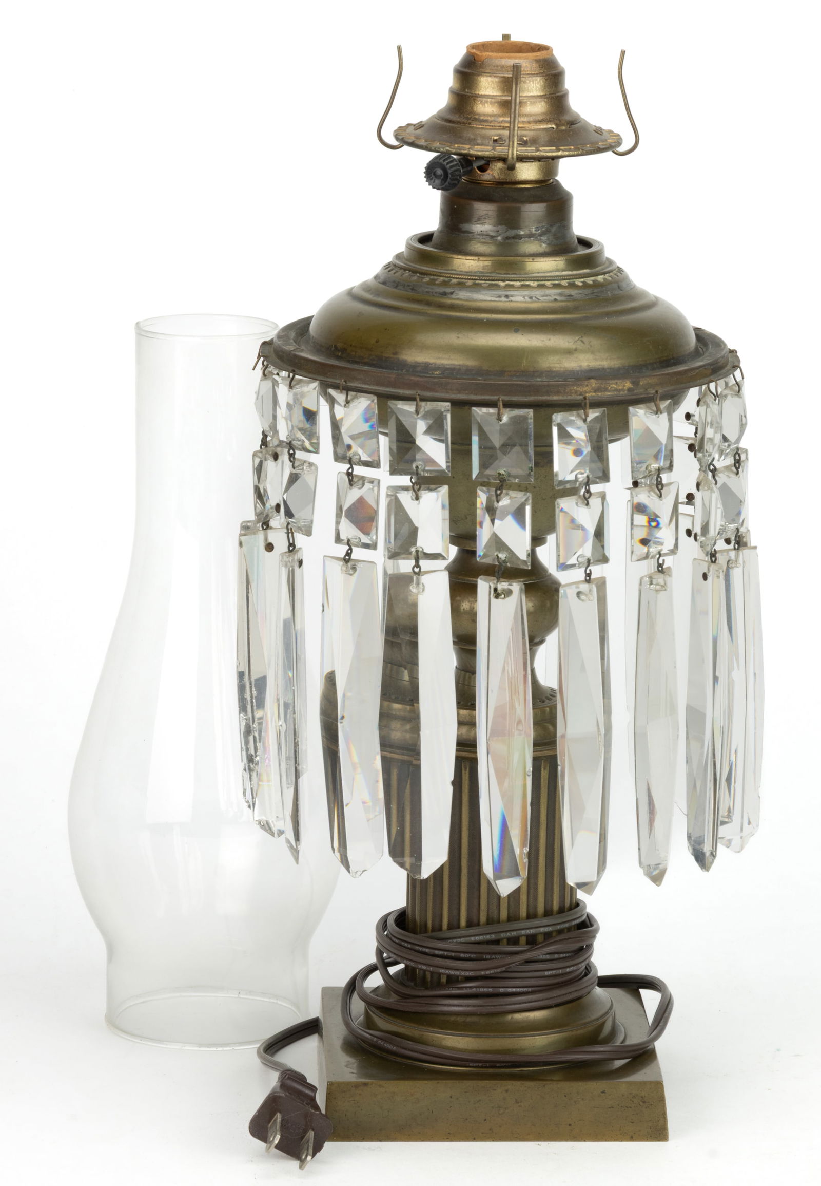 CORNELIUS & CO. BRASS / BRONZE SOLAR STAND LAMP (1 of 1)