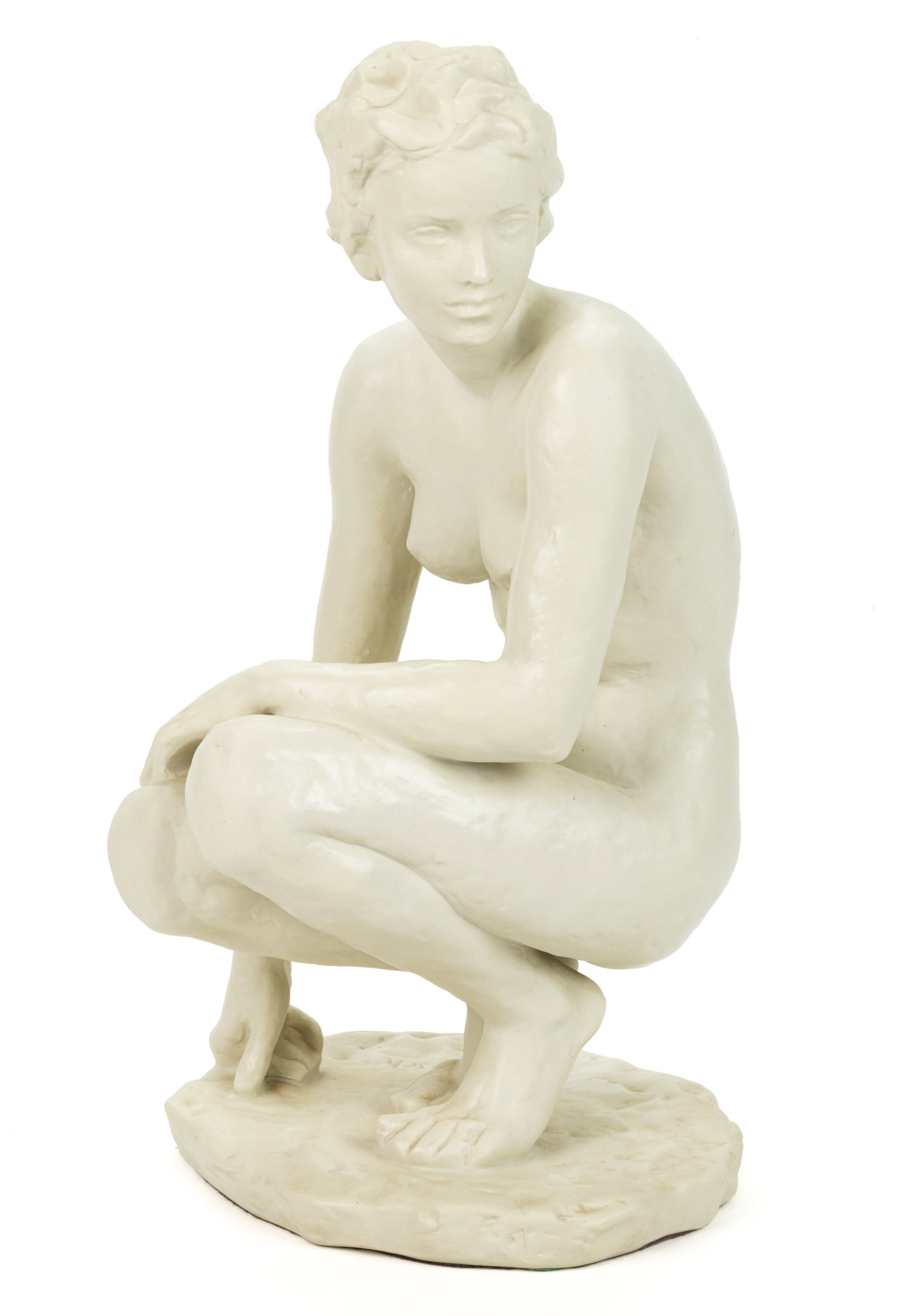 GERMAN ROSENTHAL PORCELAIN SIGNED FRITZ KLIMSCH (GERMAN, 1870-1960) NUDE SCULPTURE (1 of 5)