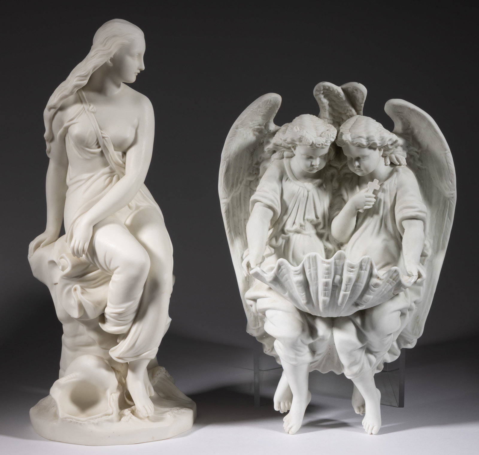 PARIAN PORCELAIN FIGURES, LOT OF TWO (1 of 4)