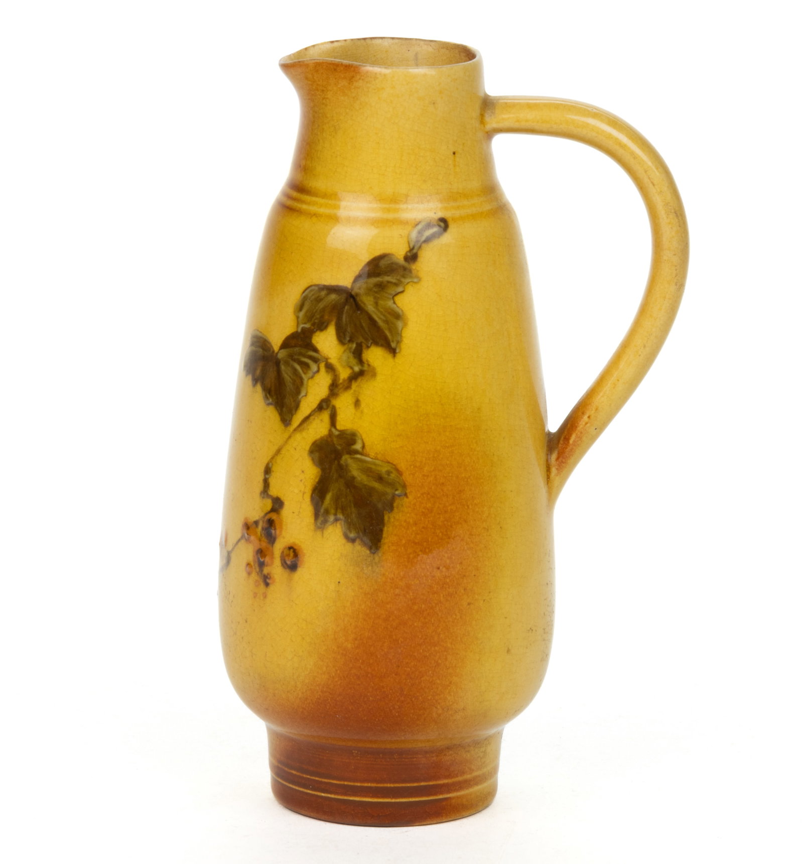 SIGNED ANNA MARIE BOOKPRINTER VALENTIEN ROOKWOOD POTTERY HAND-PAINTED EWER (1 of 4)