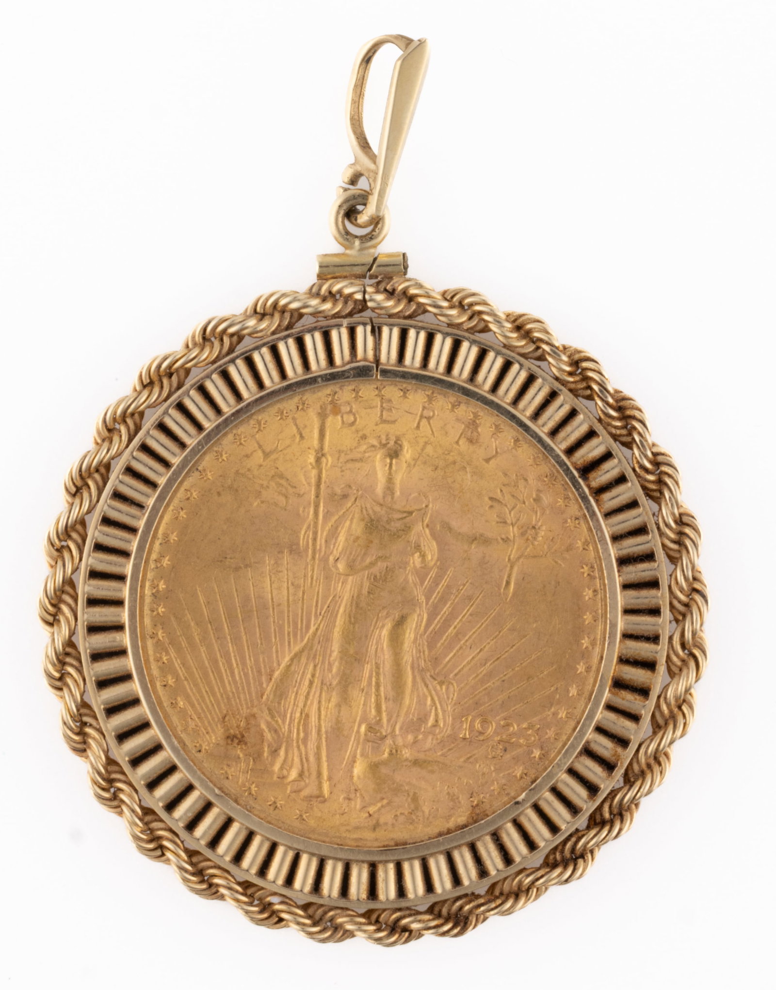 UNITED STATES 1923 SAINT GAUDENS $20 GOLD COIN (1 of 2)