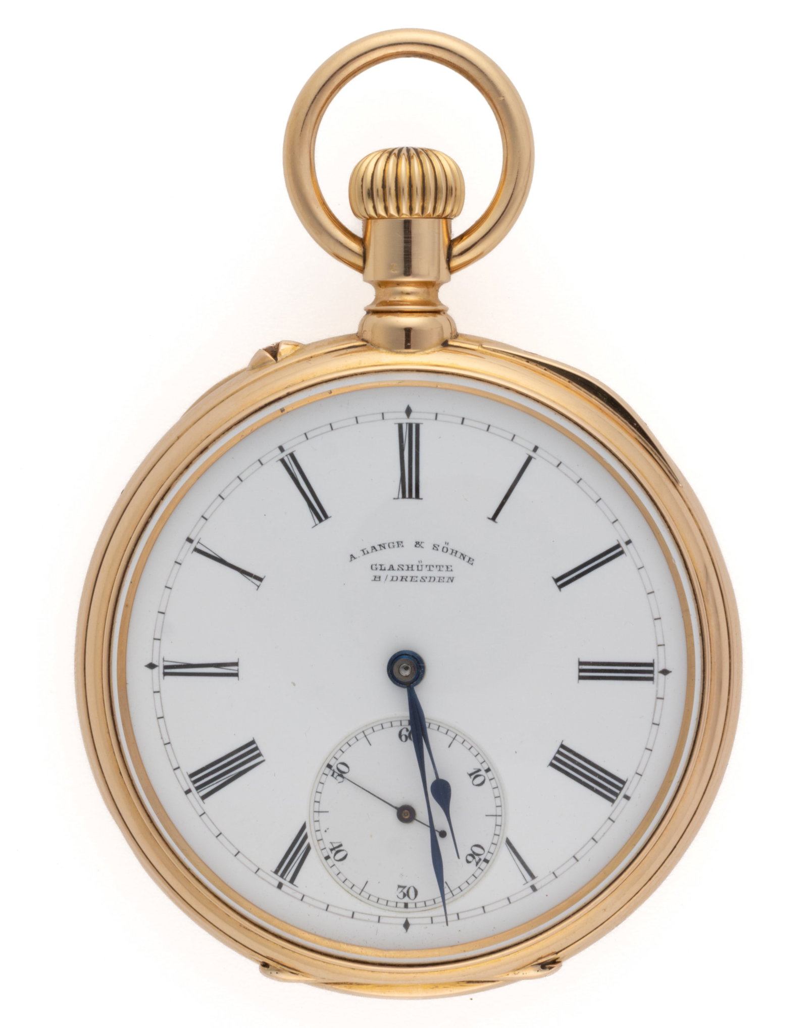 A. LANGE & SOHNE GLASHUTTE 18K YELLOW GOLD-CASED POCKET WATCH (1 of 6)