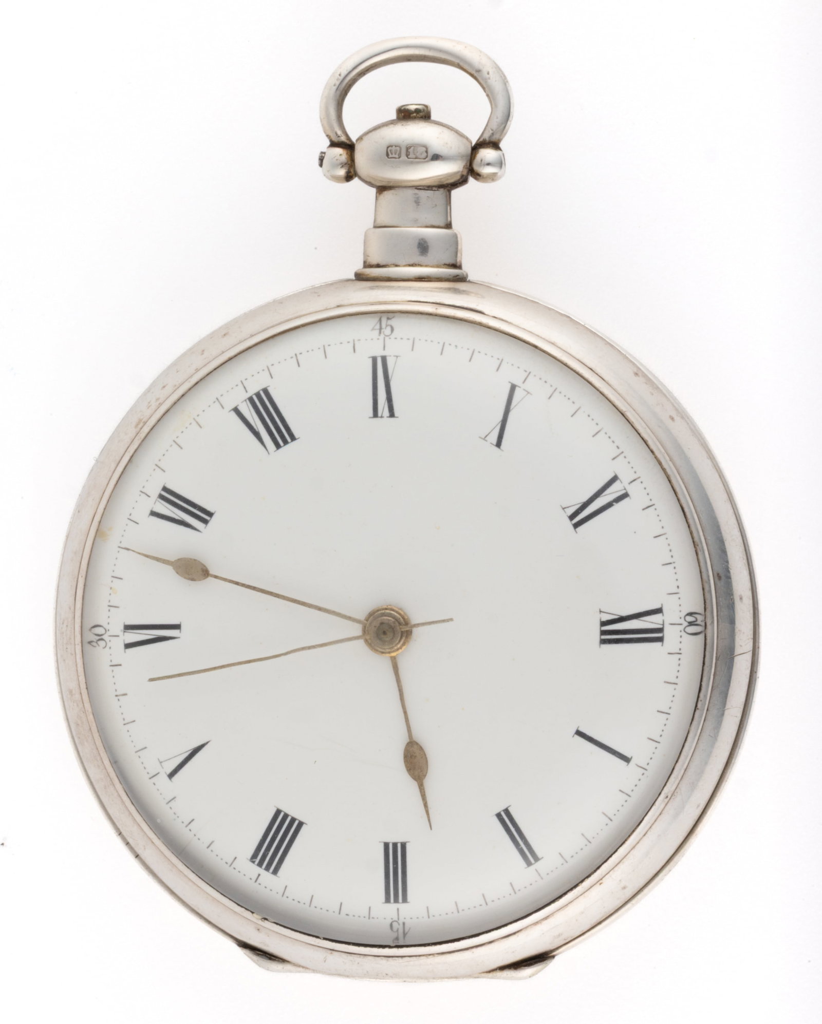 ENGLISH LATE GEORGIAN / EARLY VICTORIAN RICHARDSON SILVER POCKET WATCH (1 of 6)