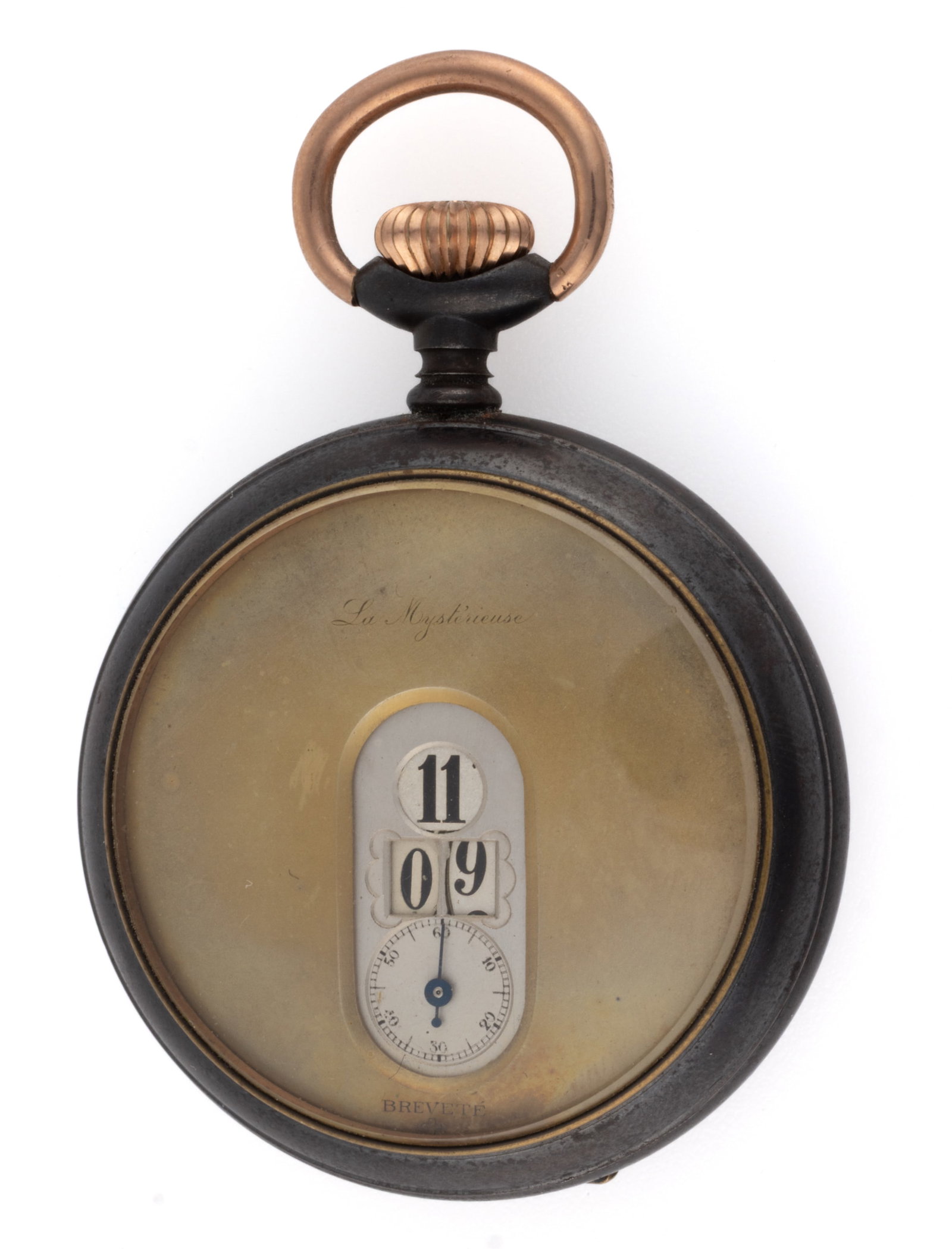 SWISS JUMP HOUR POCKET WATCH (1 of 4)