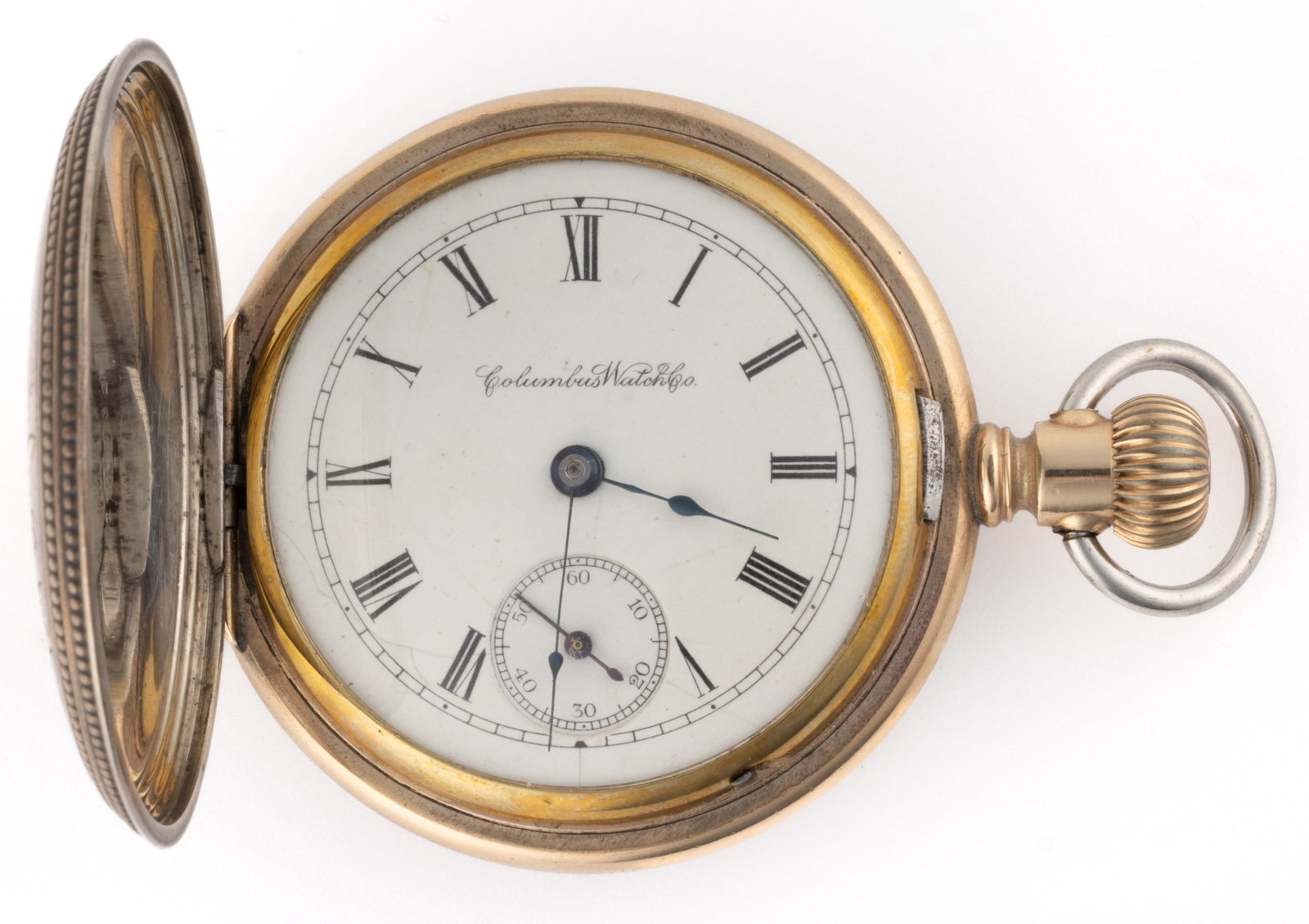 COLUMBUS WATCH CO. 7-JEWEL MODEL 2 POCKET WATCH (1 of 5)
