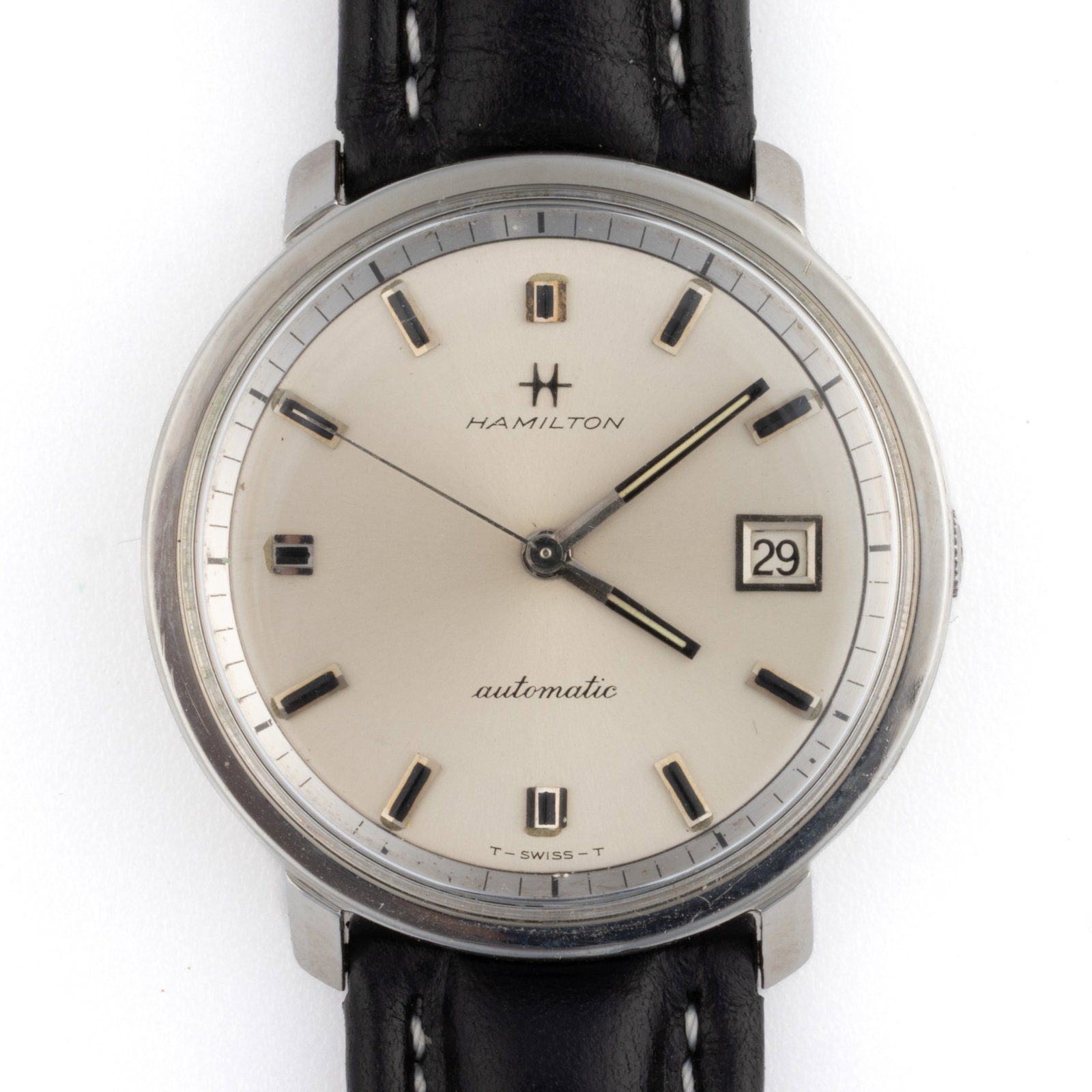 VINTAGE HAMILTON DATELINE 64029-3 UNISEX WRIST WATCH (1 of 4)