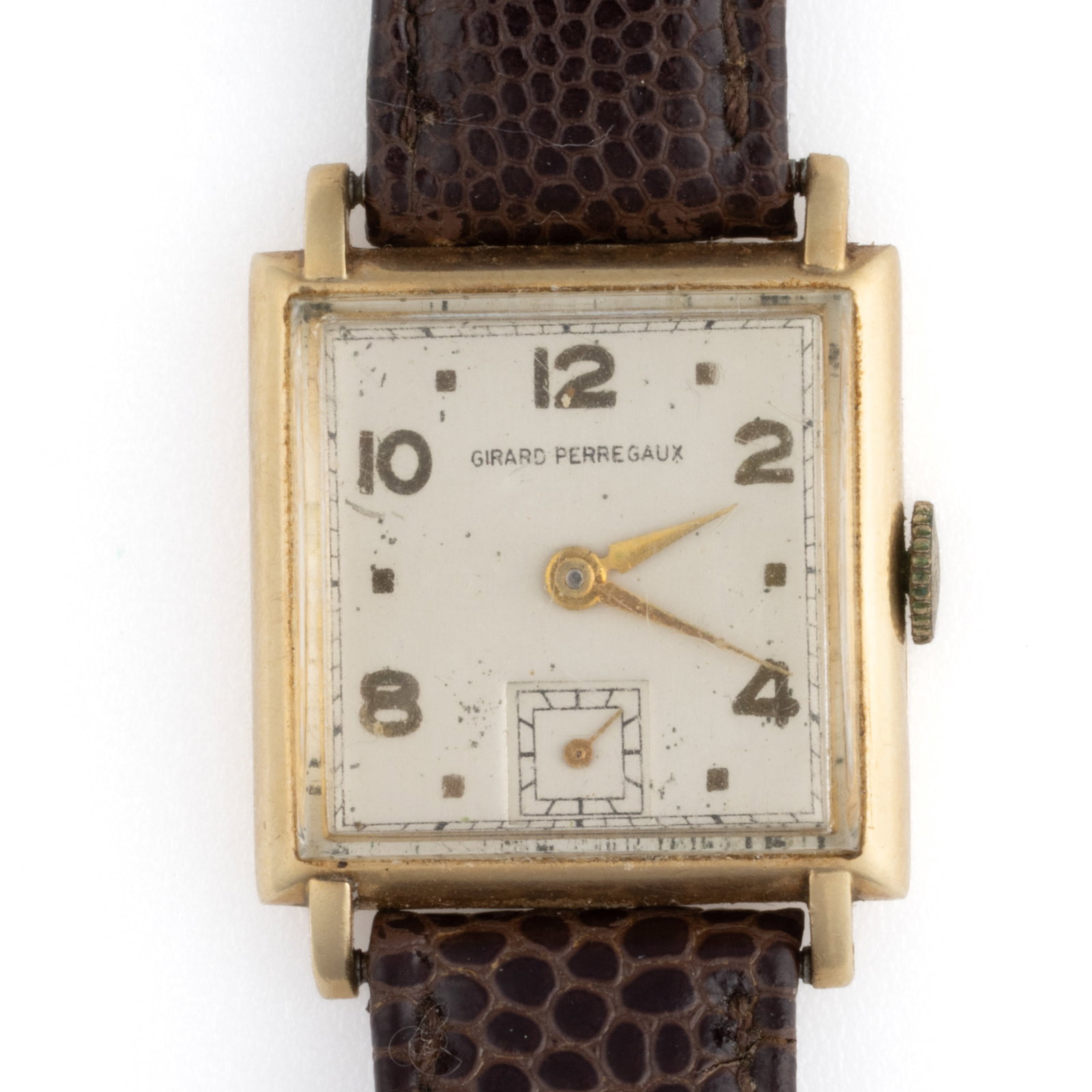 VINTAGE GIRARD PERREGAUX 14K YELLOW GOLD-CASED MEN'S WRIST WATCH (1 of 5)