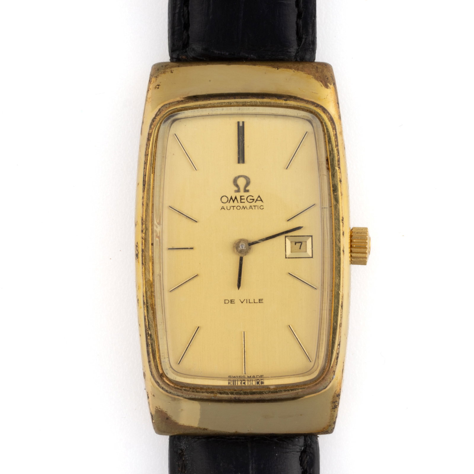 VINTAGE OMEGA DE VILLE U007 MEN'S WRIST WATCH (1 of 4)