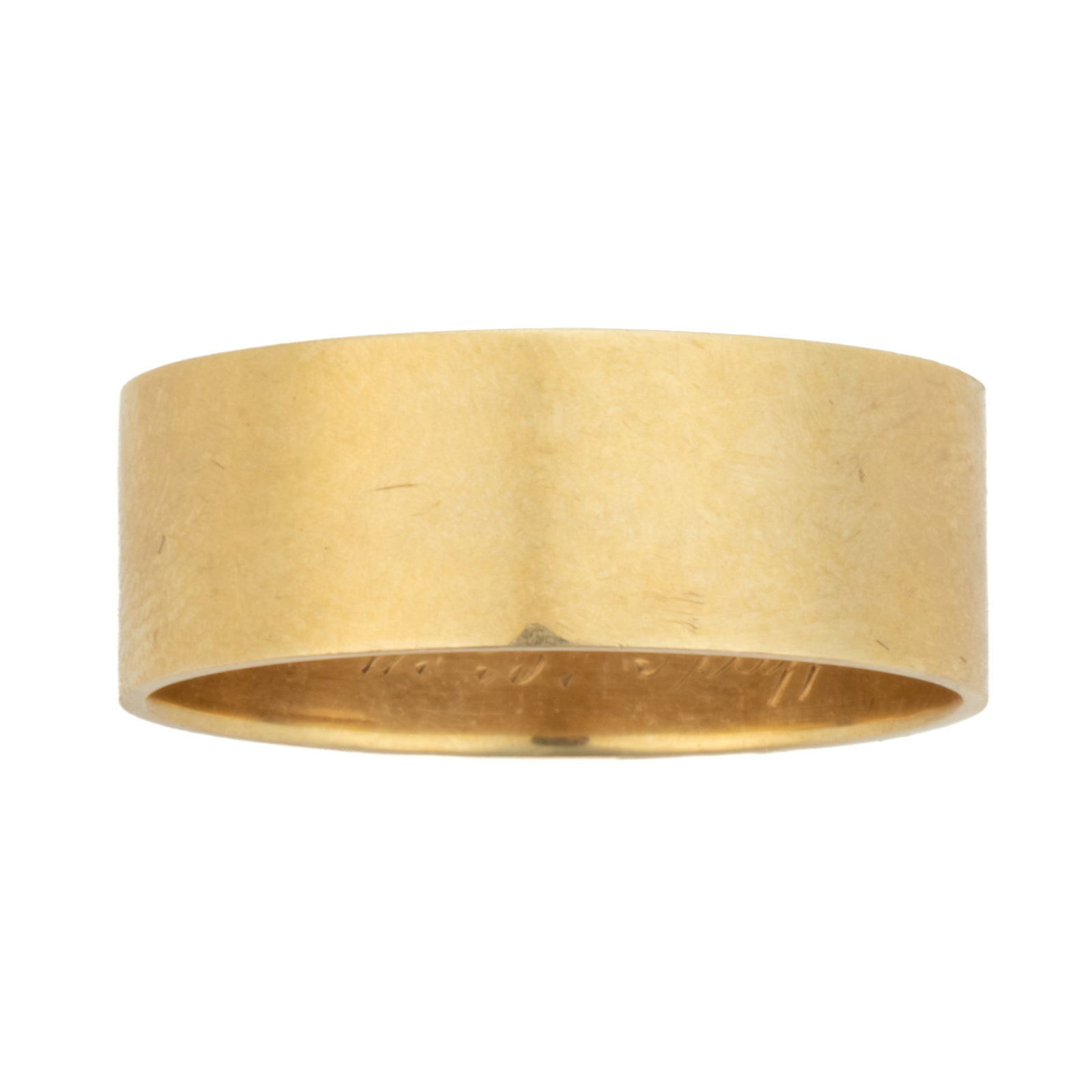 ANTIQUE MASONIC / SCOTTISH RITE 14K YELLOW GOLD MEN'S BAND (1 of 4)