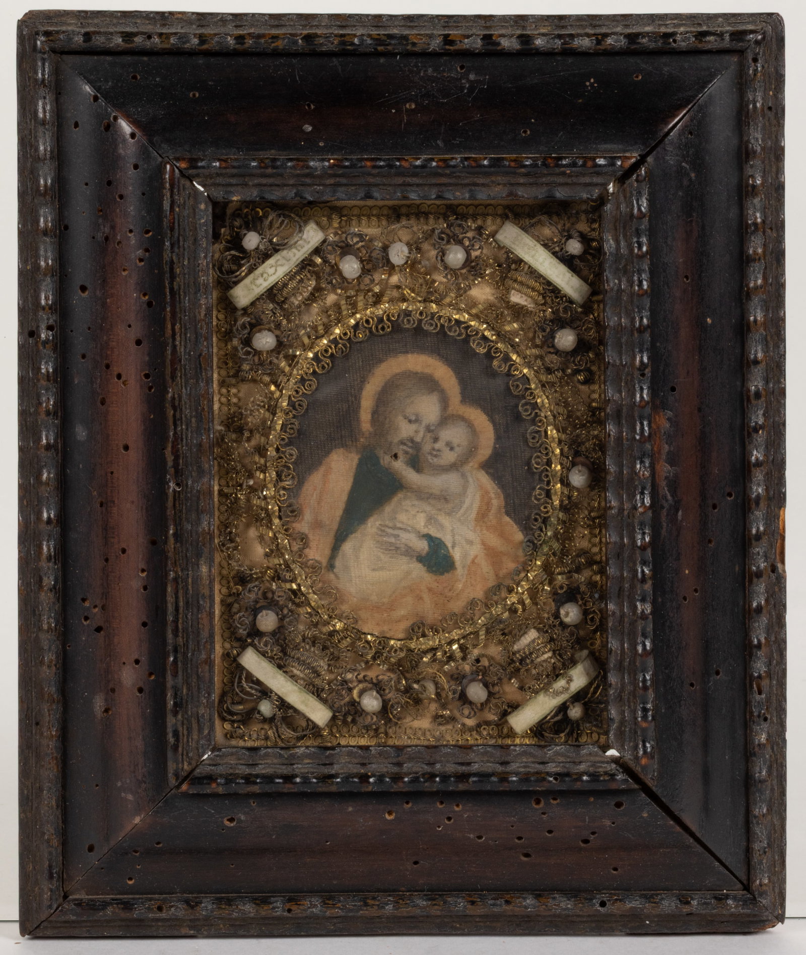 CONTINENTAL, PROBABLY GERMAN, RELIGIOUS CASED RELIQUARY (1 of 2)