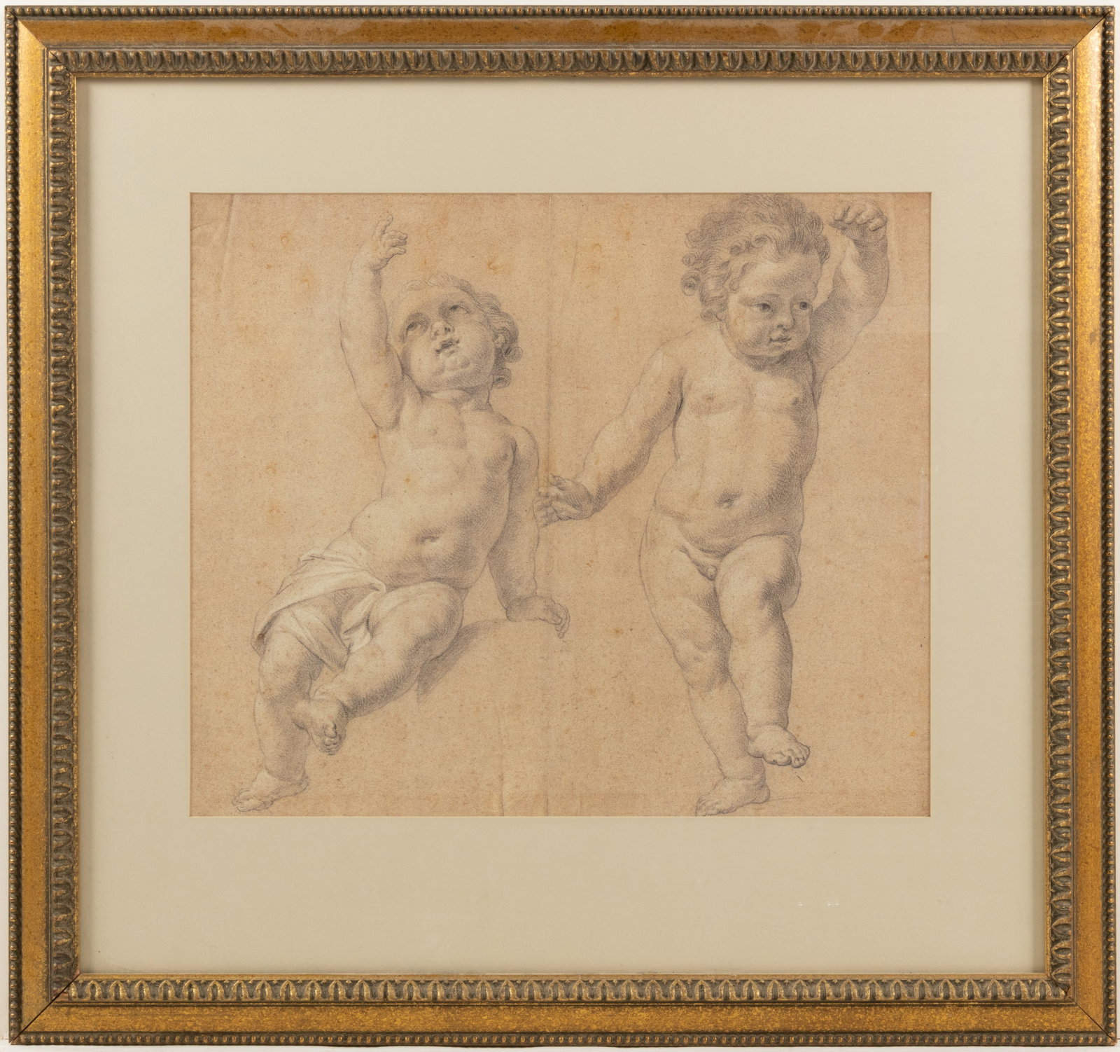 ITALIAN-STYLE CONTEMPORARY PUTTI PRINT (1 of 5)