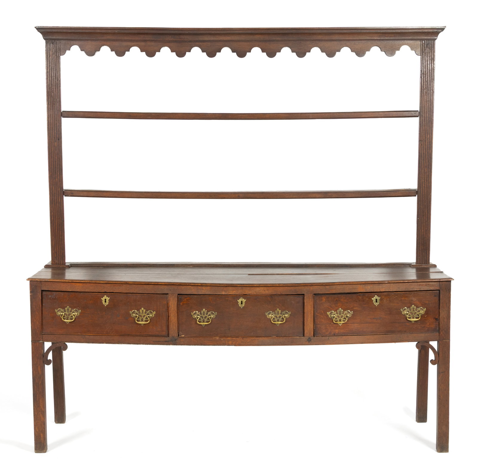 BRITISH REGIONAL OAK WELSH DRESSER (1 of 5)