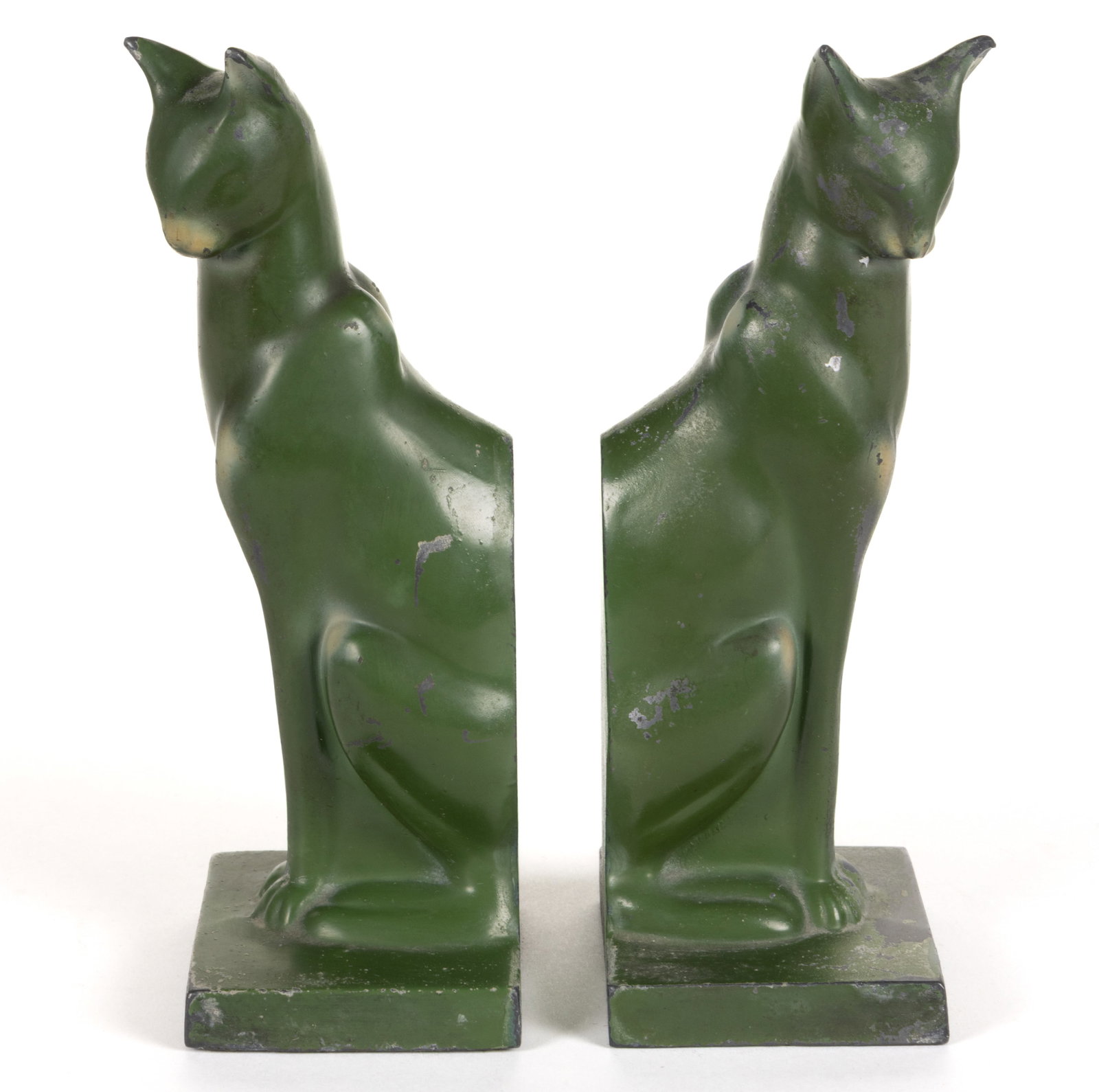 FRANKART ART DECO SIAMESE CAT PAIR OF BOOKENDS (1 of 4)
