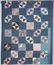 MID-ATLANTIC PIECED BROKEN DISHES VARIANT QUILT
