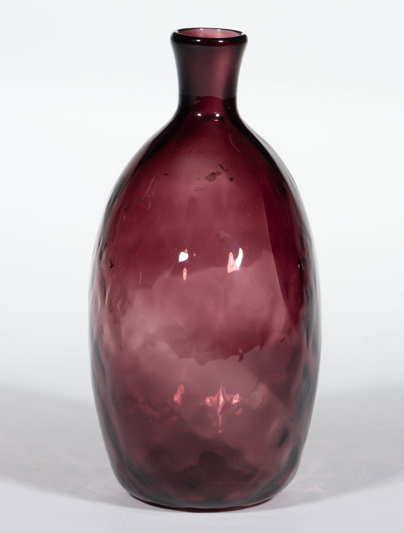 PATTERN-MOLDED DIAMOND-QUILT POCKET BOTTLE / FLASK - 2