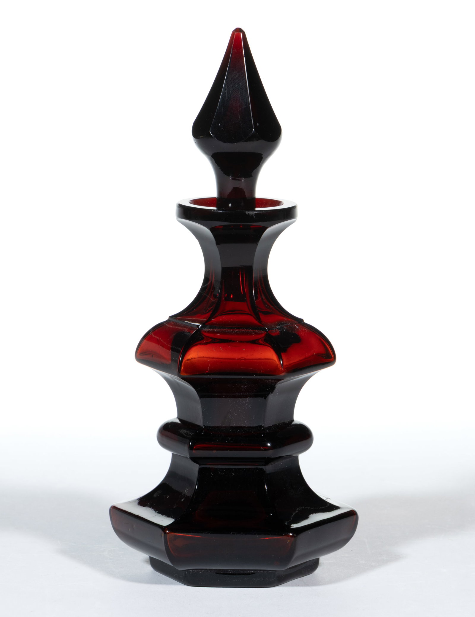 BLOWN-MOLDED WAISTED SIX-PANEL COLOGNE BOTTLE (1 of 1)