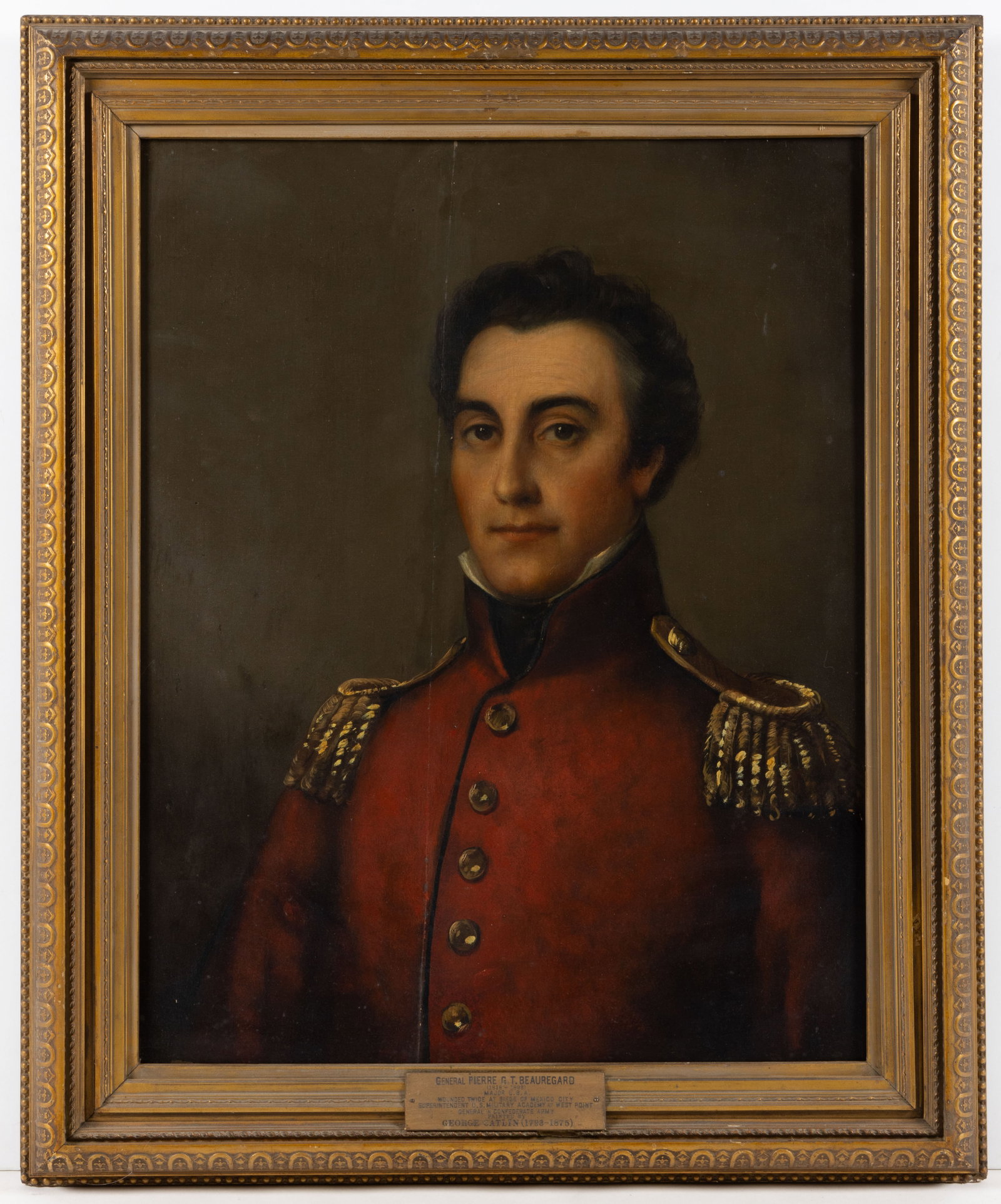 AMERICAN SCHOOL (19TH CENTURY) PORTRAIT OF A MILITARY GENERAL (1 of 6)