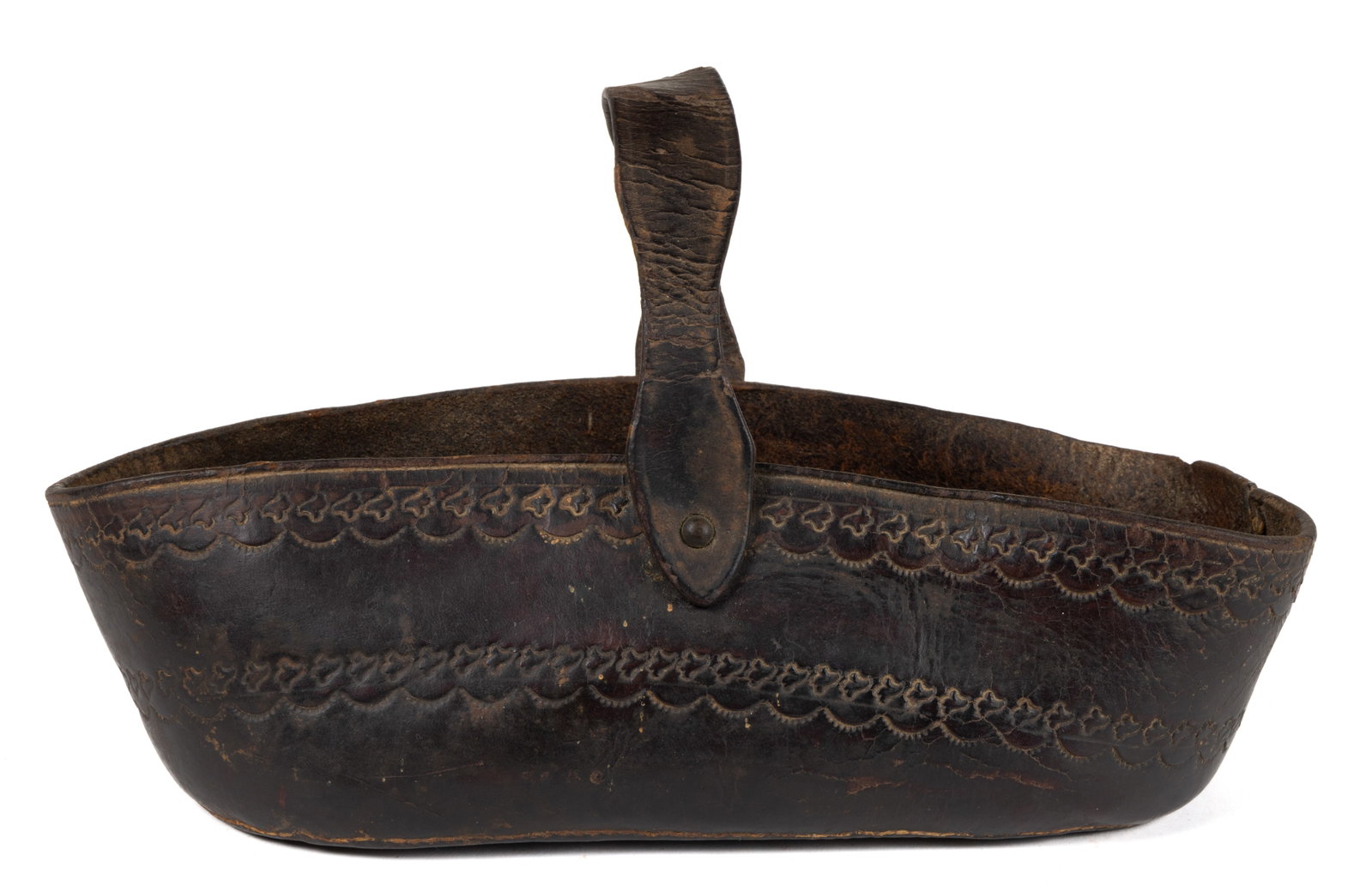 SHENANDOAH VALLEY OF VIRGINIA TOOLED LEATHER KEY BASKET (1 of 6)