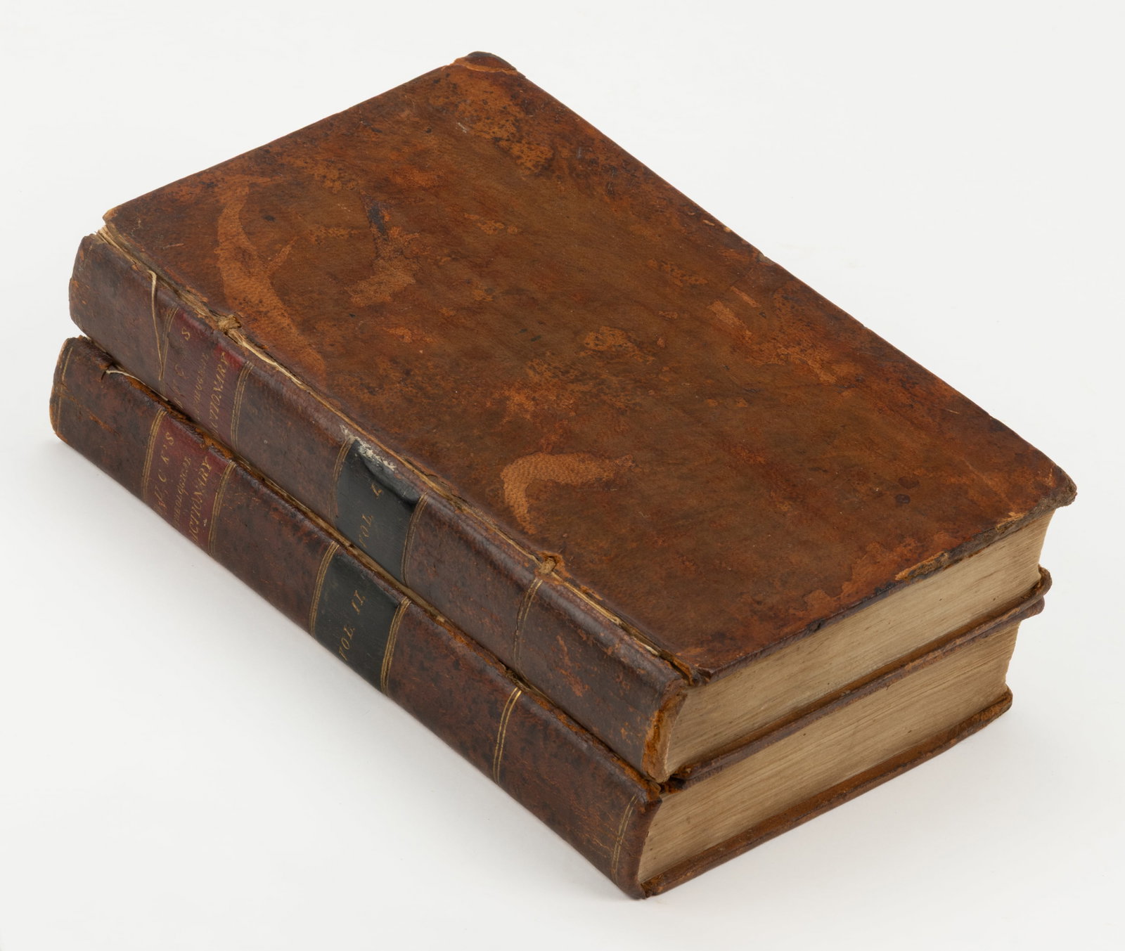 REVOLUTIONARY WAR VIRGINIA NAVAL HERO AUTOGRAPHED RELIGIOUS TWO-VOLUME SET (1 of 3)