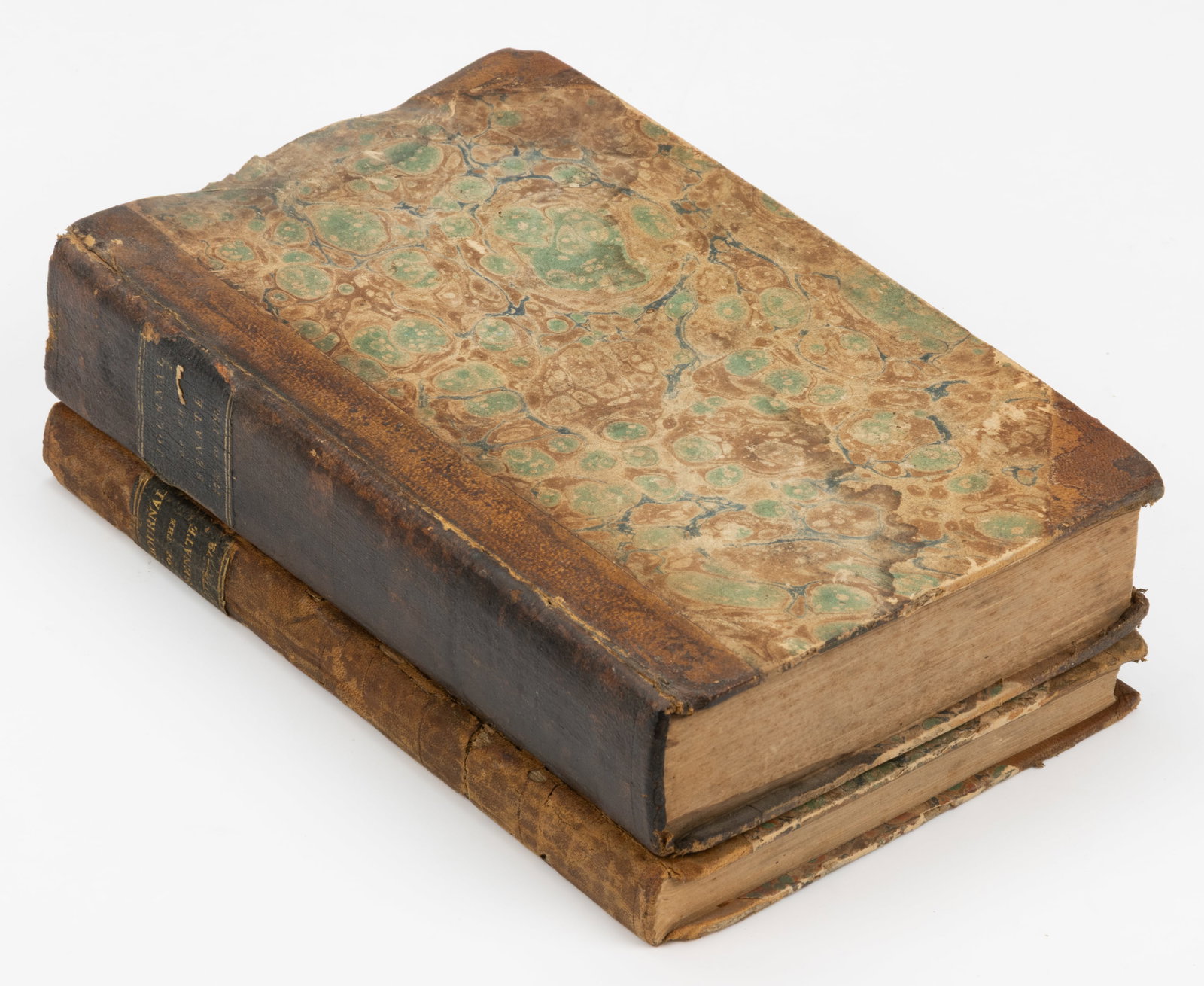 ANTIQUARIAN REVOLUTIONARY WAR / EARLY FEDERAL VIRGINIA GOVERNMENT VOLUMES, LOT OF TWO: ANTIQUARIAN REVOLUTIONARY WAR / EARLY FEDERAL VIRGINIA GOVERNMENT VOLUMES, LOT OF TWO, each Journal of the Senate of the Commonwealth of Virginia; (1) Begun and held in the City of Williamsburg, 