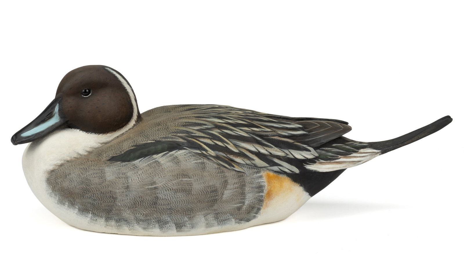 ROBERT "BOB" MORELAND (VIRGINIA, 20TH / 21ST CENTURY) CARVED AND PAINTED PINTAIL DRAKE (1 of 6)