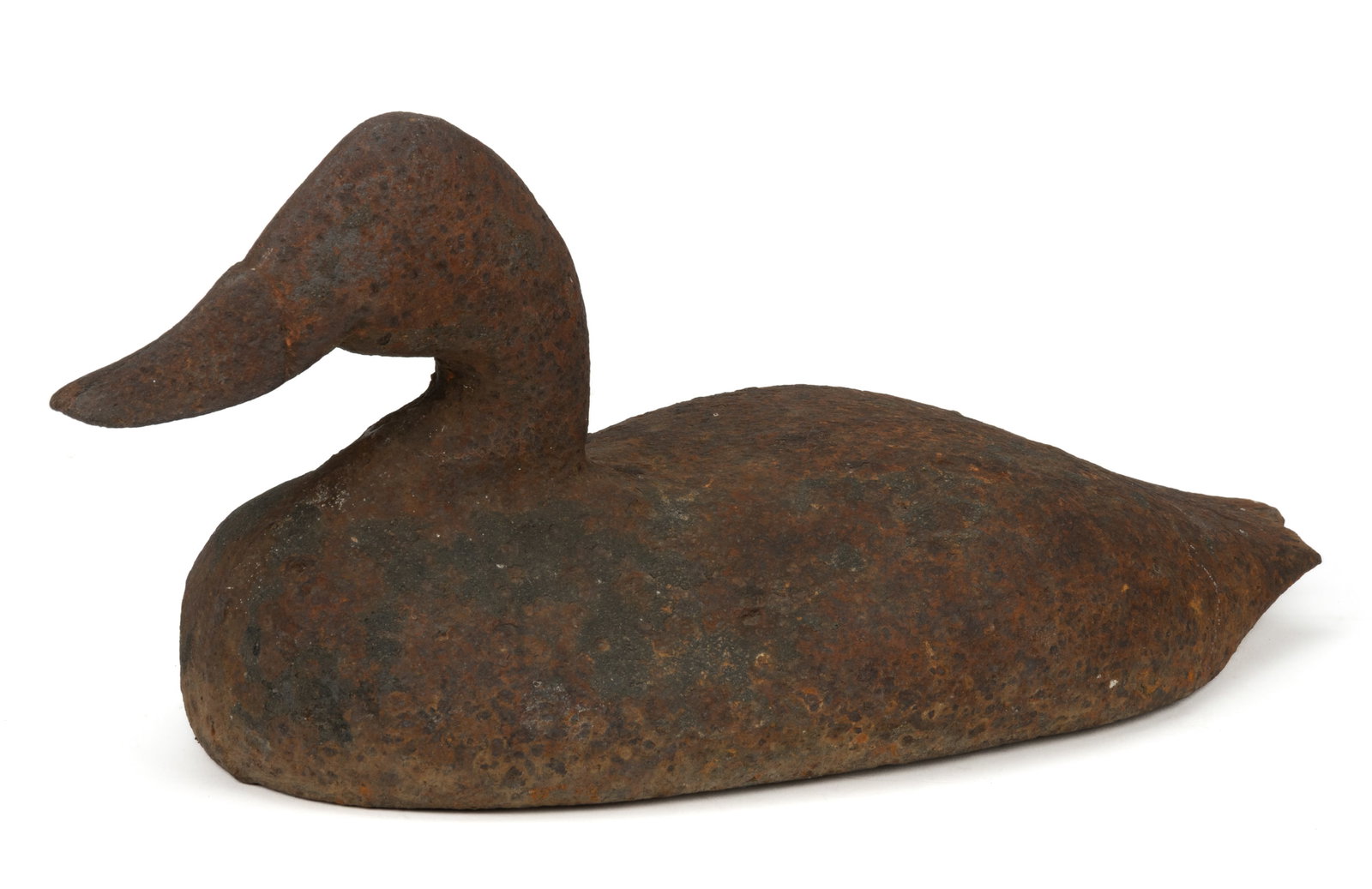 CAST-IRON SINK BOX DUCK DECOY (1 of 3)