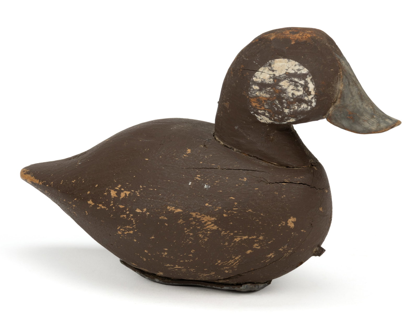 VIRGINIA / NORTH CAROLINA CARVED AND PAINTED DIMINUTIVE RUDDY DUCK DECOY (1 of 6)