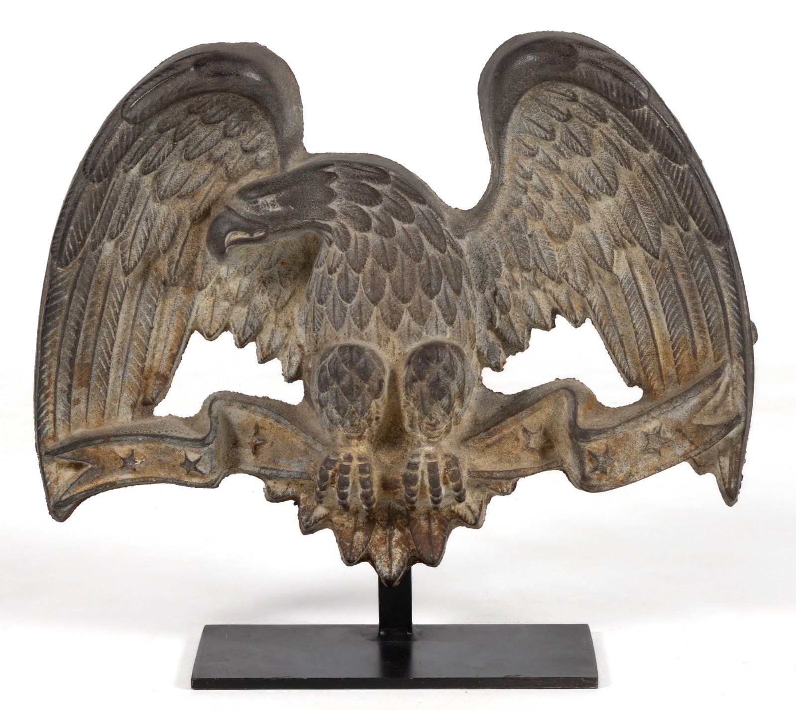 AMERICAN CAST-IRON FIGURAL EAGLE ARCHITECTURAL BUILDING ELEMENT / ORNAMENT (1 of 3)