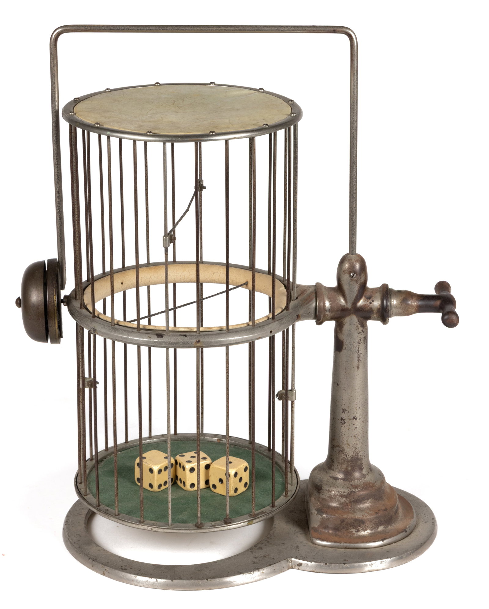 MASON & CO. CHUCK-A-LUCK WIRE CAGE AND DICE CASINO / CARNIVAL GAME (1 of 3)