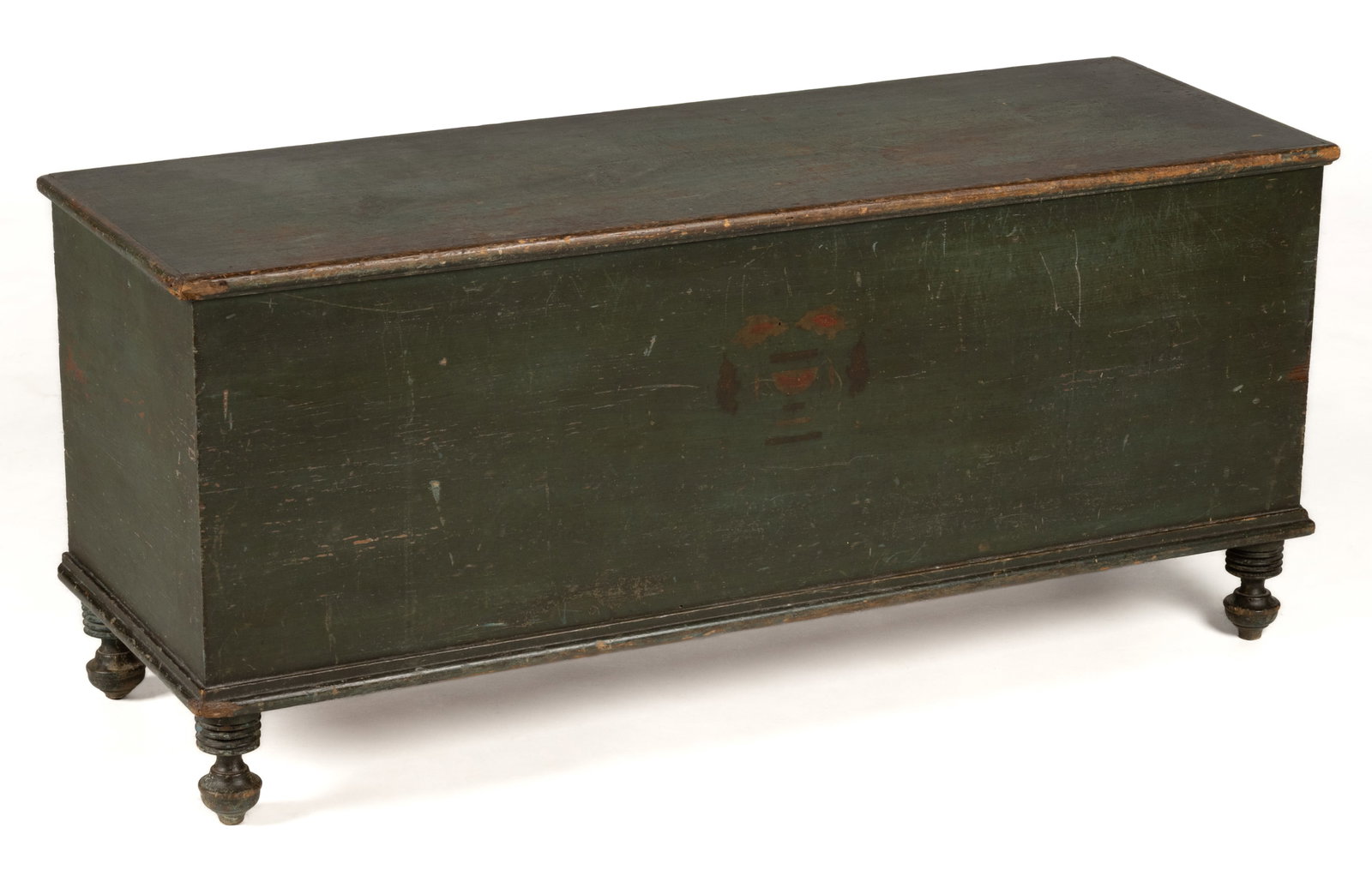 STIREWALT FAMILY, ATTRIBUTED, NEW MARKET, SHENANDOAH VALLEY OF VIRGINIA PAINT-DECORATED YELLOW PINE (1 of 13)