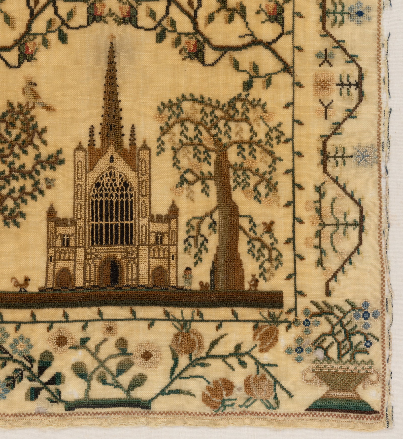 BRITISH PICTORIAL NEEDLEWORK SAMPLER - 3