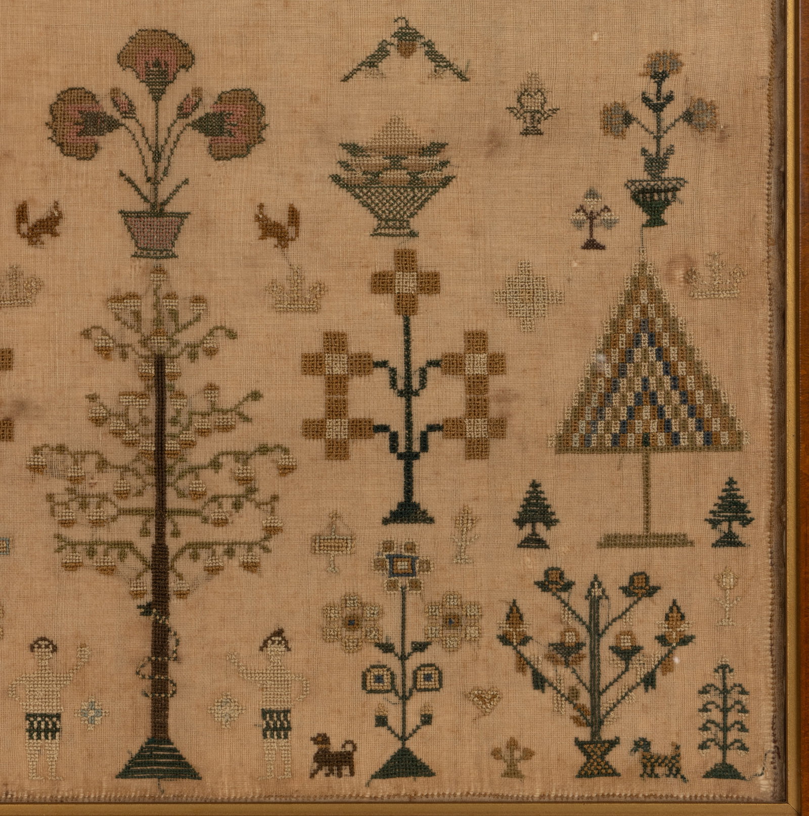 BRITISH PICTORIAL NEEDLEWORK SAMPLER - 3