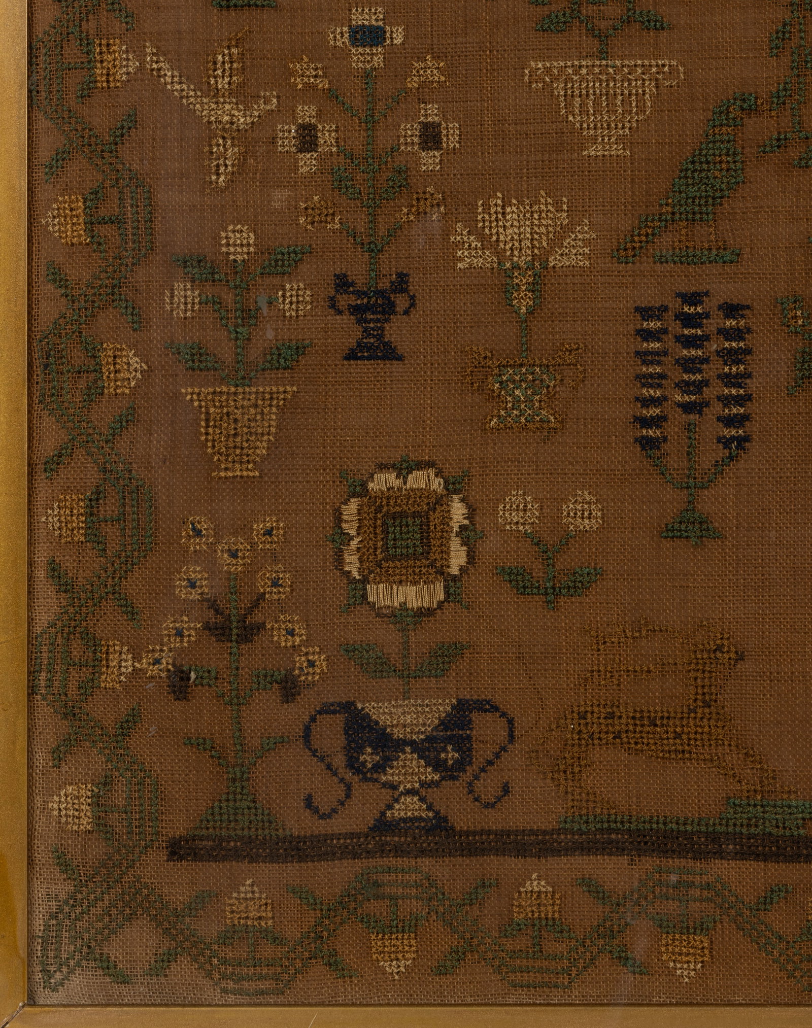 BRITISH PICTORIAL NEEDLEWORK SAMPLER - 3