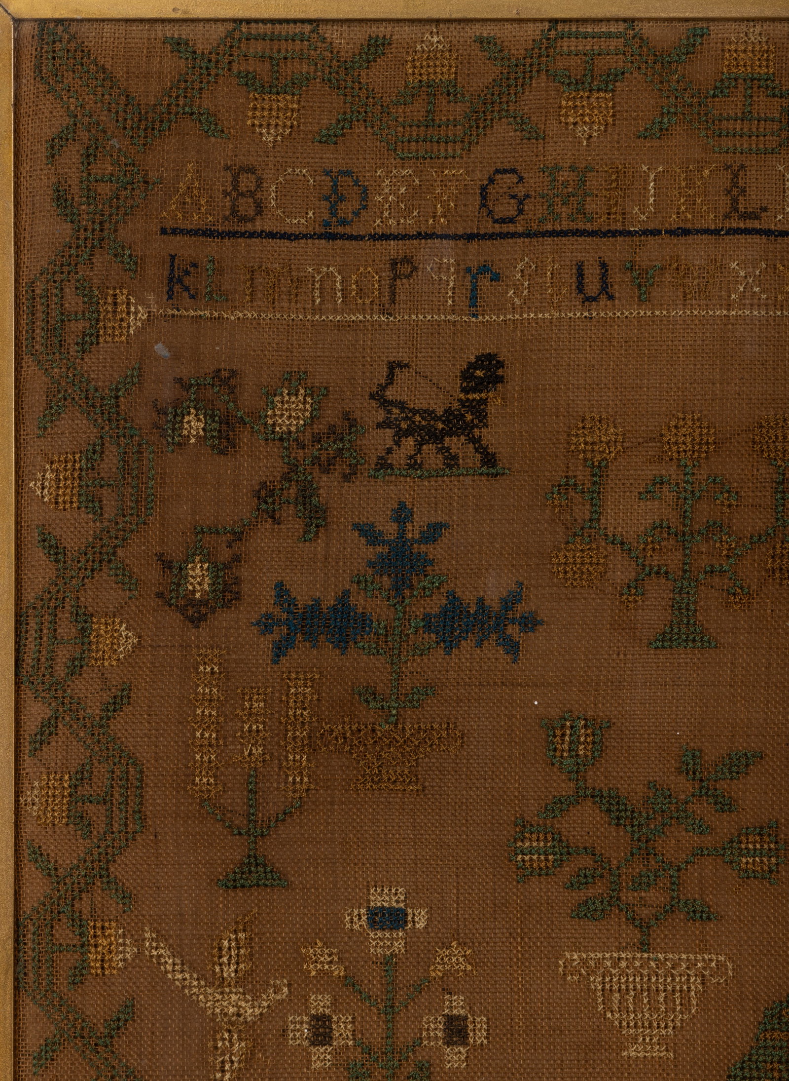 BRITISH PICTORIAL NEEDLEWORK SAMPLER - 4