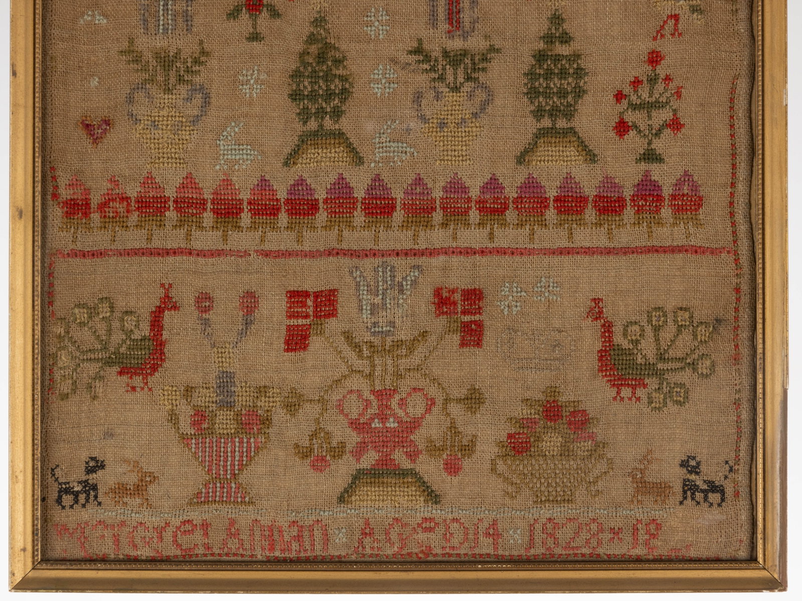 SCOTTISH PICTORIAL NEEDLEWORK SAMPLER - 3