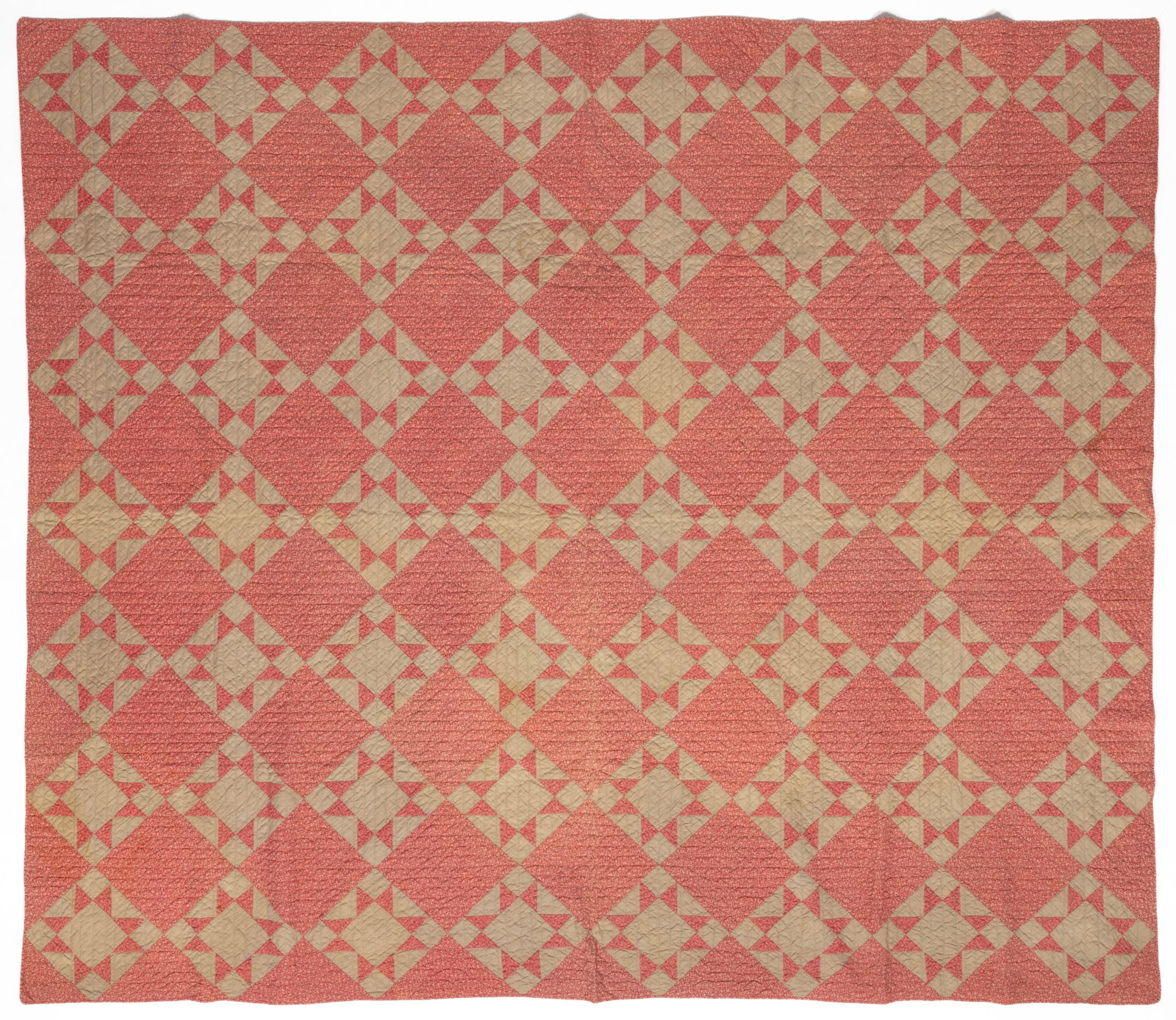 AMERICAN "EVENING STAR" PIECED QUILT (1 of 4)