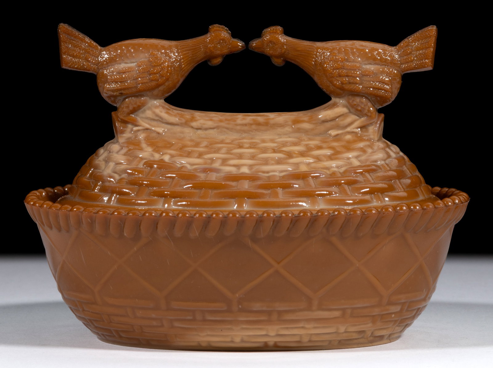 GREENTOWN FIGHTING COCKS COVERED DISH (1 of 1)