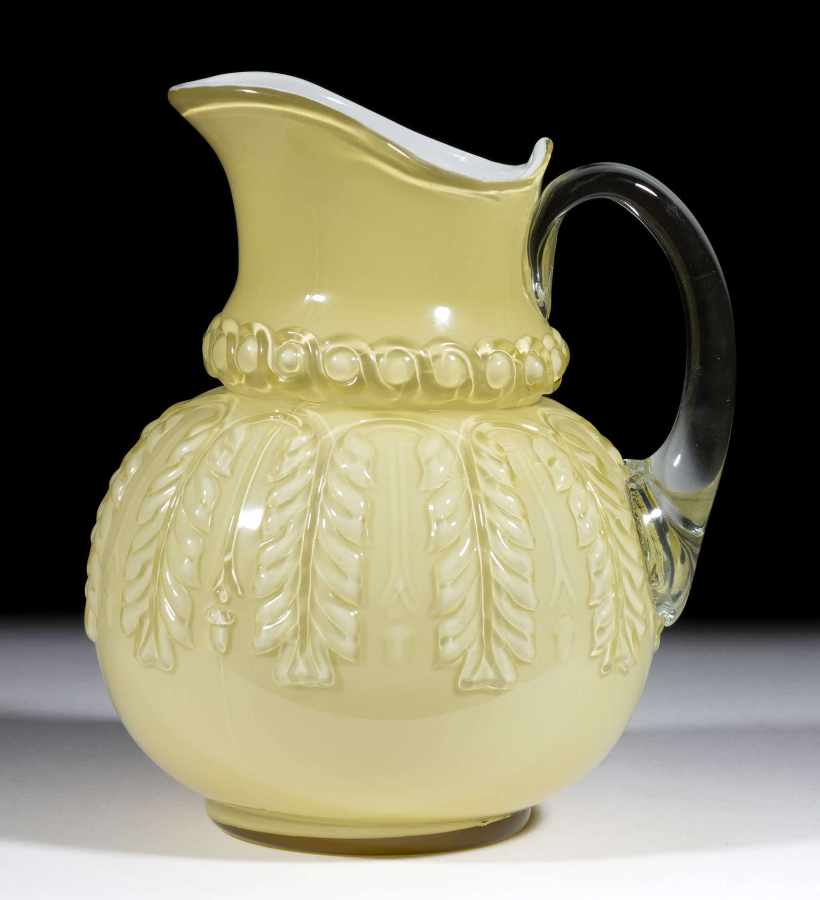 NORTHWOOD NO. 263 / LEAF UMBRELLA WATER PITCHER (1 of 1)