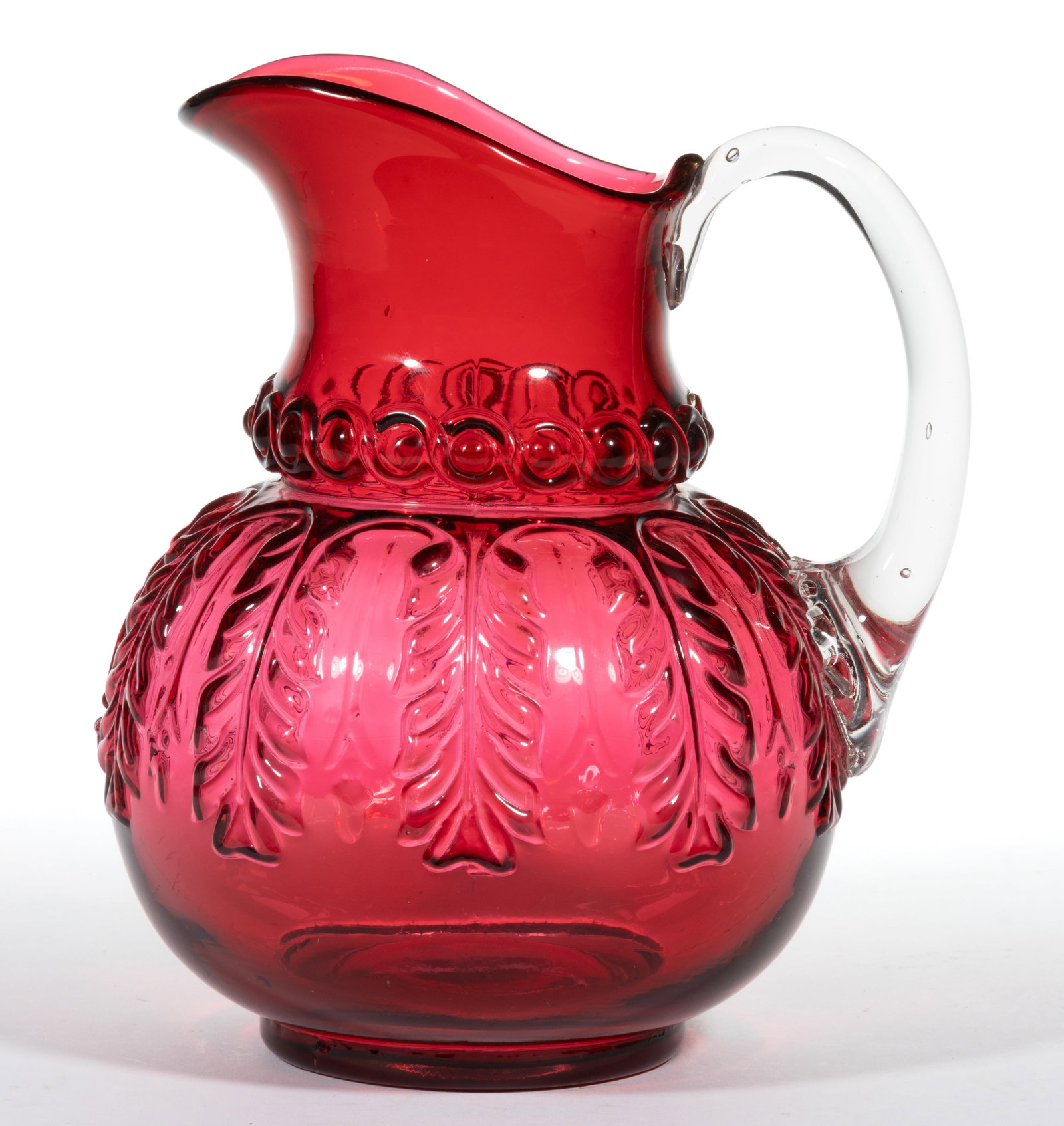NORTHWOOD NO. 263 / LEAF UMBRELLA WATER PITCHER (1 of 1)